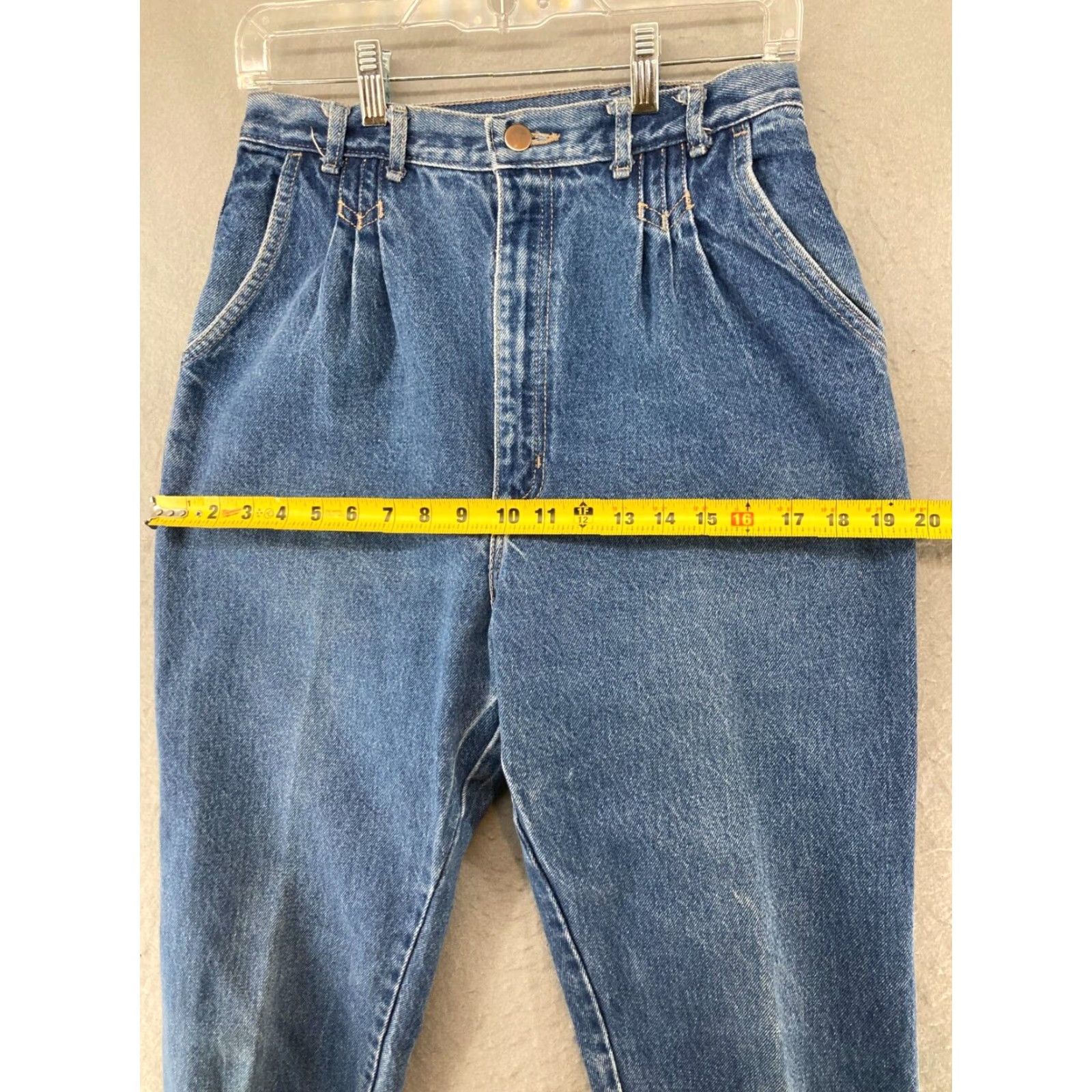 Vintage Boca Chica Womens Jeans 12 MIS USA MADE Pleated Hi Rise Mom Vintage Size 34" / US 12 / IT 48 - 3 Thumbnail