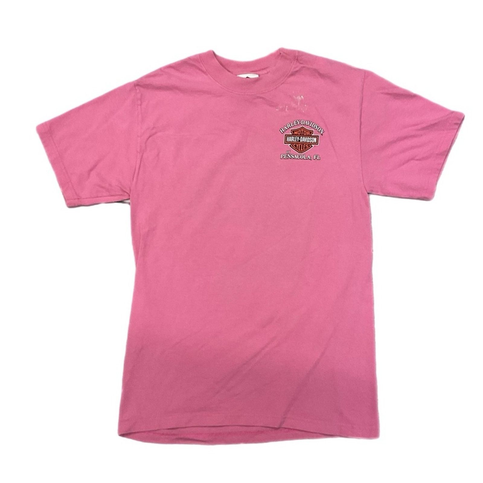 Harley Davidson Harley-Davidson Pensacola Florida Youth Graphic T-Shirt Y2K Size S / US 4 / IT 40 - 1 Thumbnail