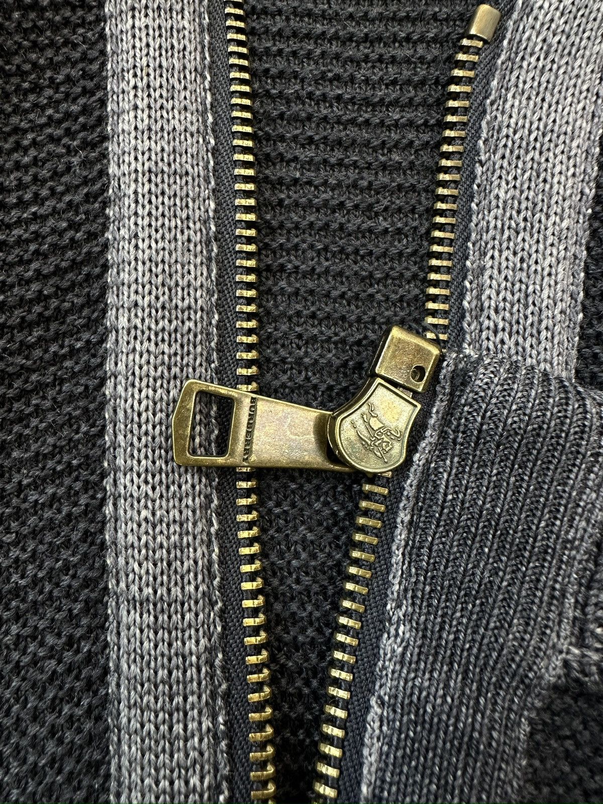 Burberry BURBERRY BRIT Wool Zip Sweater Long Cardigan Size XS / US 0-2 / IT 36-38 - 5 Thumbnail