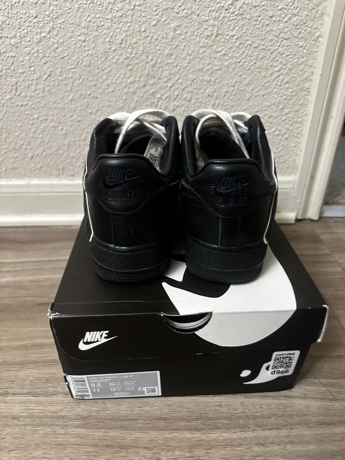 Nike BLACK CPFM AIR FORCE 1 Size US 9.5 / EU 42-43 - 5 Thumbnail