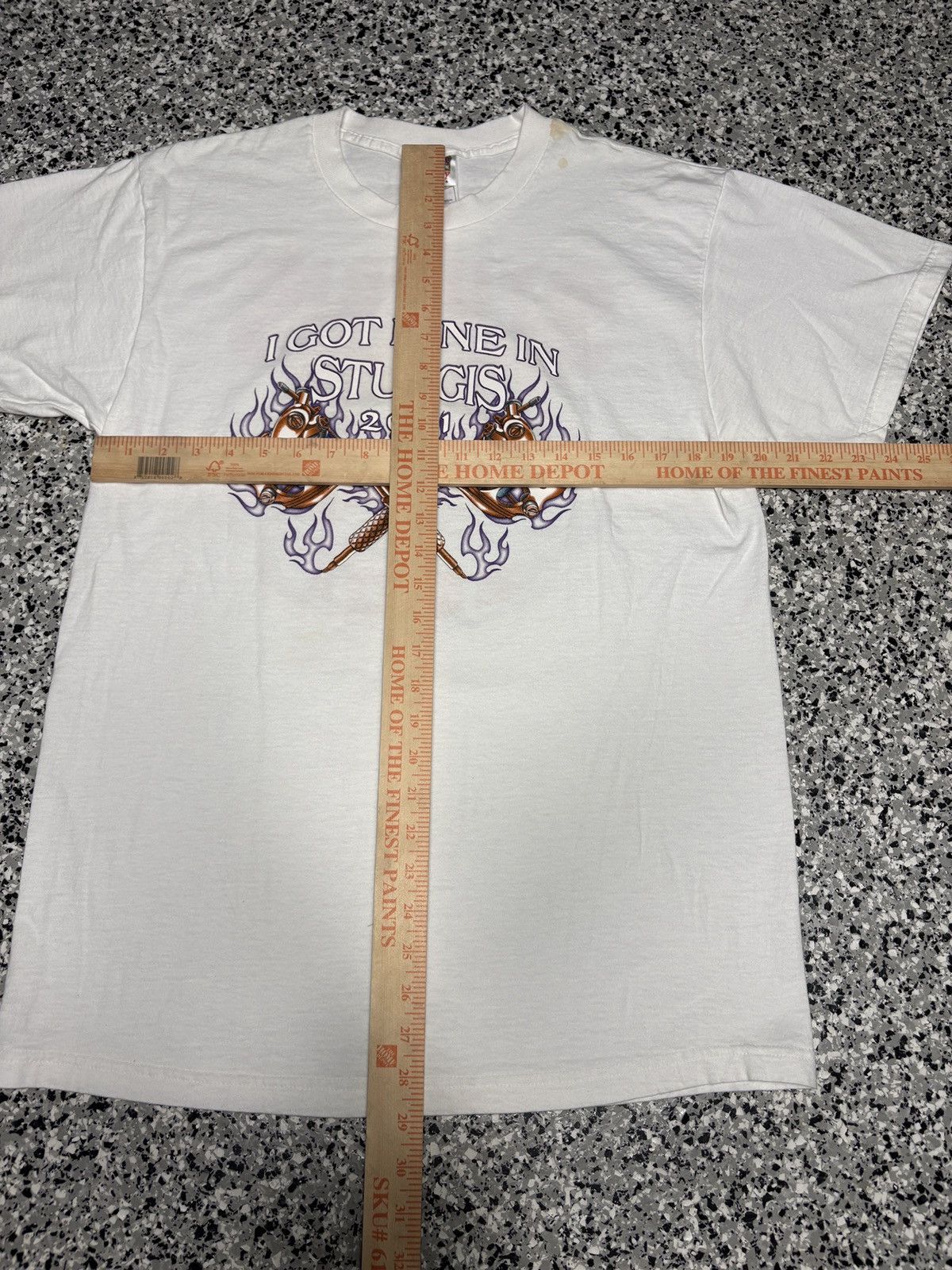 Harley Davidson Vintage 2001 “I Got Mine At STURGIS” T-Shirt Size L 0771 Size US L / EU 52-54 / 3 - 6 Thumbnail