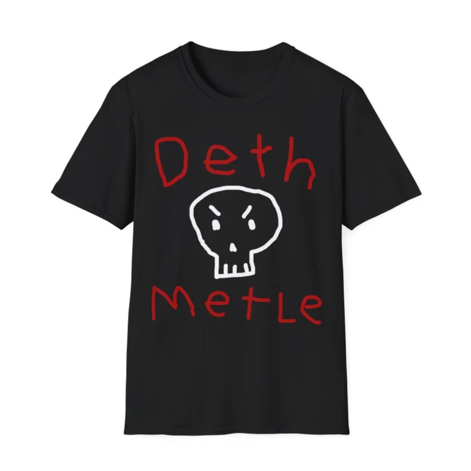 Japanese Brand Death Metal T-Shirt, Heavy Metal Emo Shirts Size US L / EU 52-54 / 3 - 4 Thumbnail