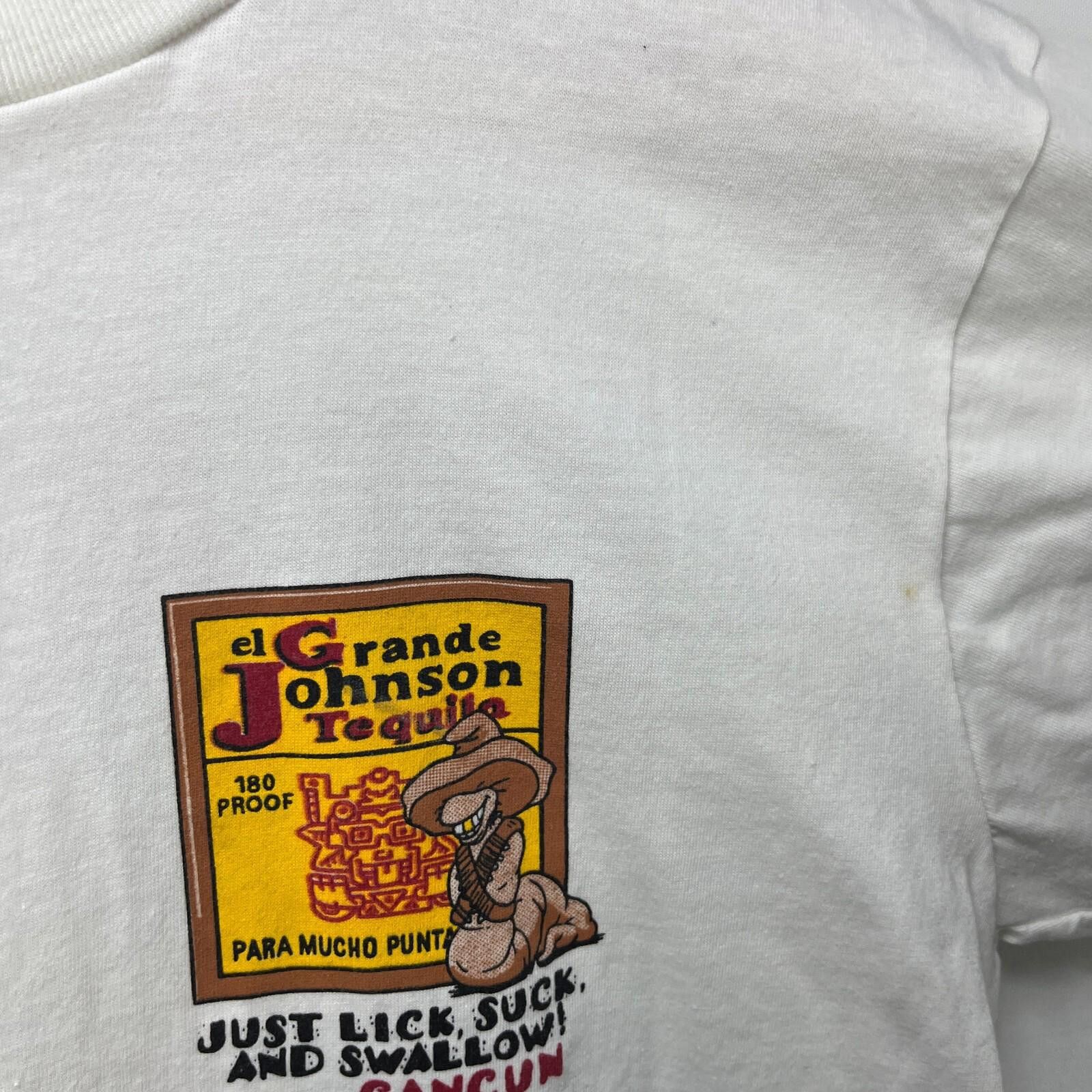 Vintage Vintage 90s El Grande Johnson Mexico Tequila T-shirt Large Size US L / EU 52-54 / 3 - 11 Thumbnail