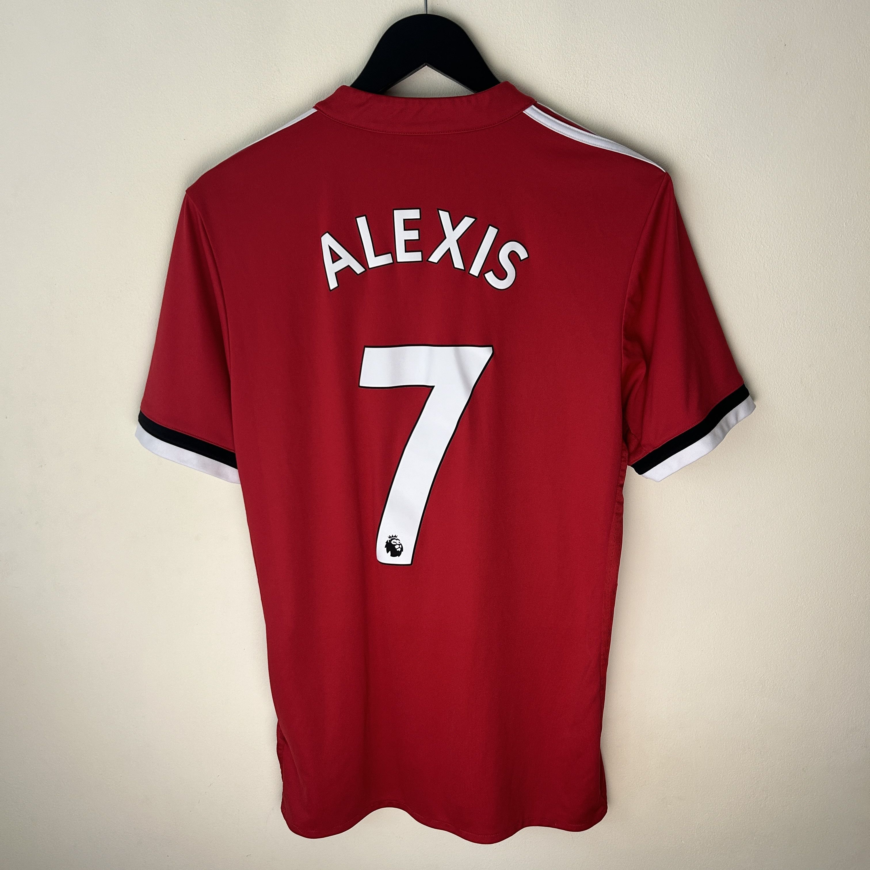 Adidas Manchester United Nike 2017-18 Home #7 Alexis Soccer Jersey Size US M / EU 48-50 / 2 - 2 Thumbnail