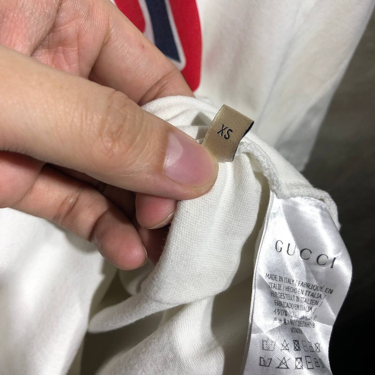 Gucci Gucci Mirror Print logo tee Size US M / EU 48-50 / 2 - 7 Thumbnail