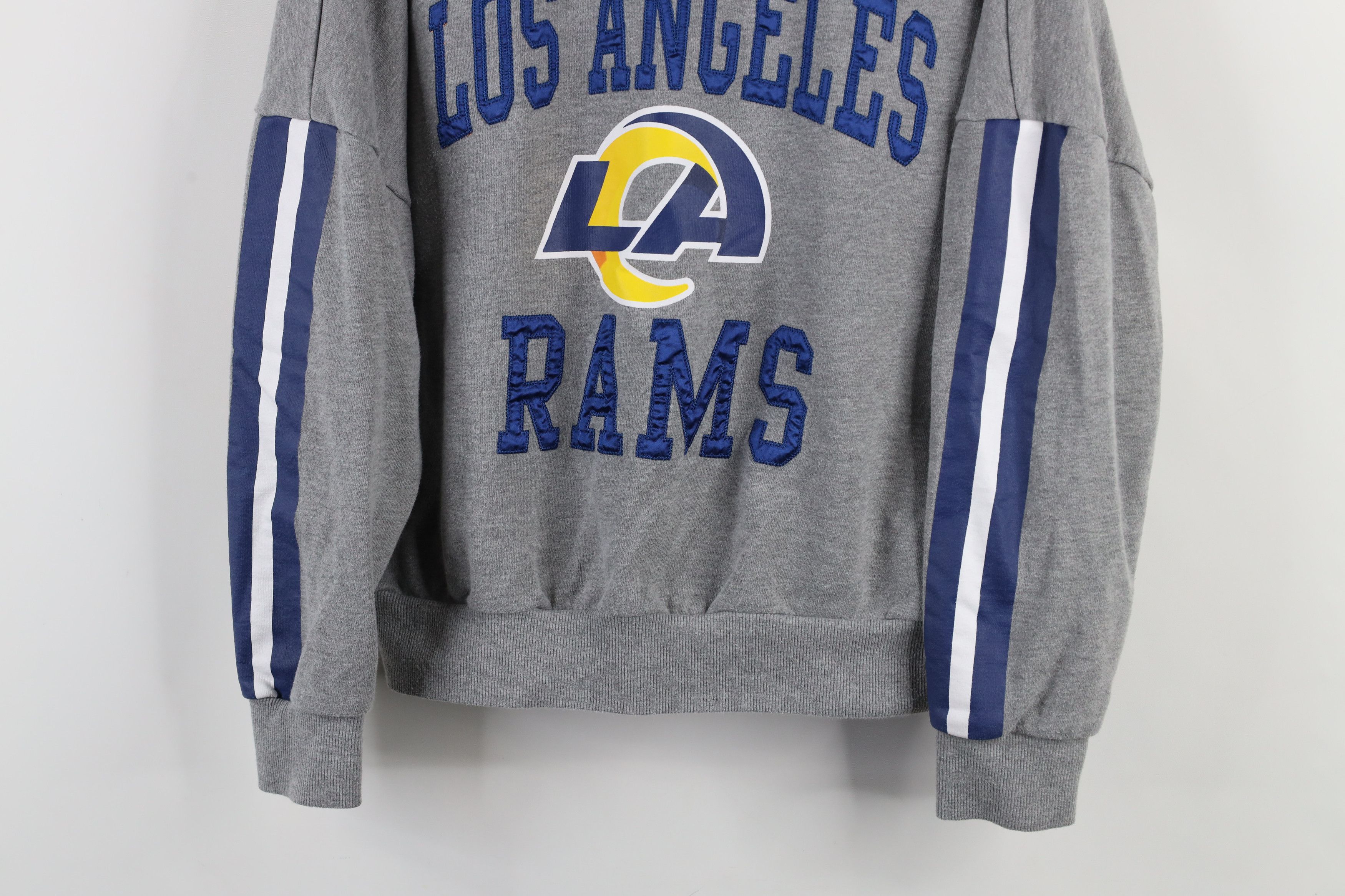 Vintage Y2K Fit Spell Out Los Angeles Rams Football Sweatshirt Size M / US 6-8 / IT 42-44 - 3 Thumbnail