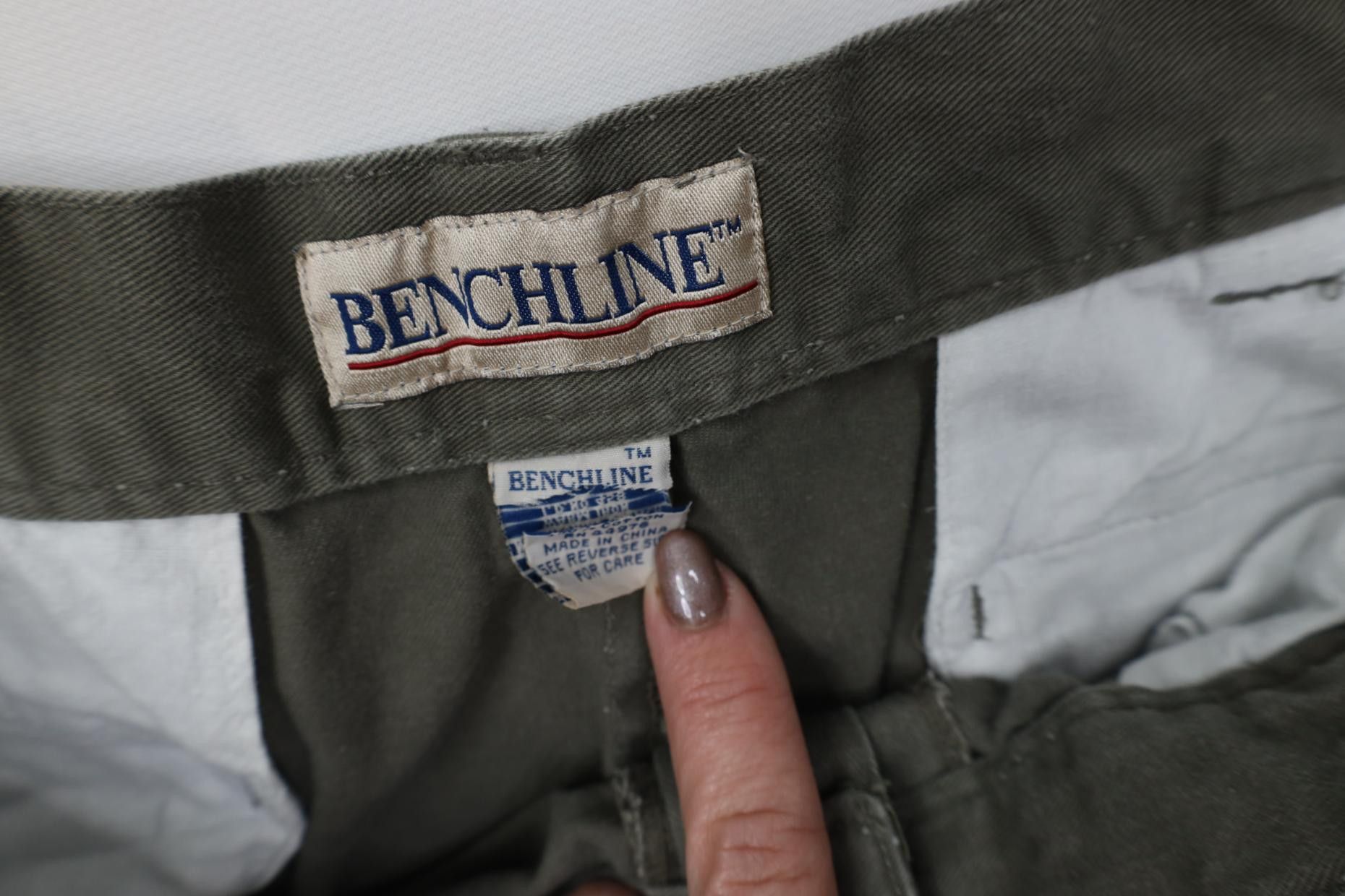 Vintage Vintage 90s Streetwear Relaxed Fit Pleated Chino Pants Size US 34 / EU 50 - 7 Thumbnail