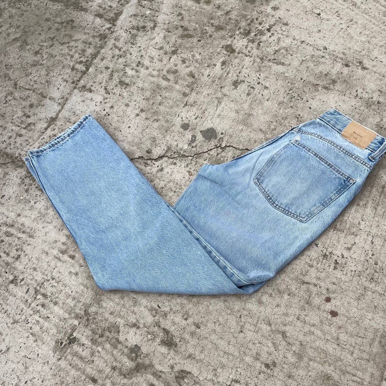 Bershka Vintage Women’s Baggy Crazy Fit Jeans Rap Bershka USA 4 Size 27" / US 4 / IT 40 - 11 Thumbnail