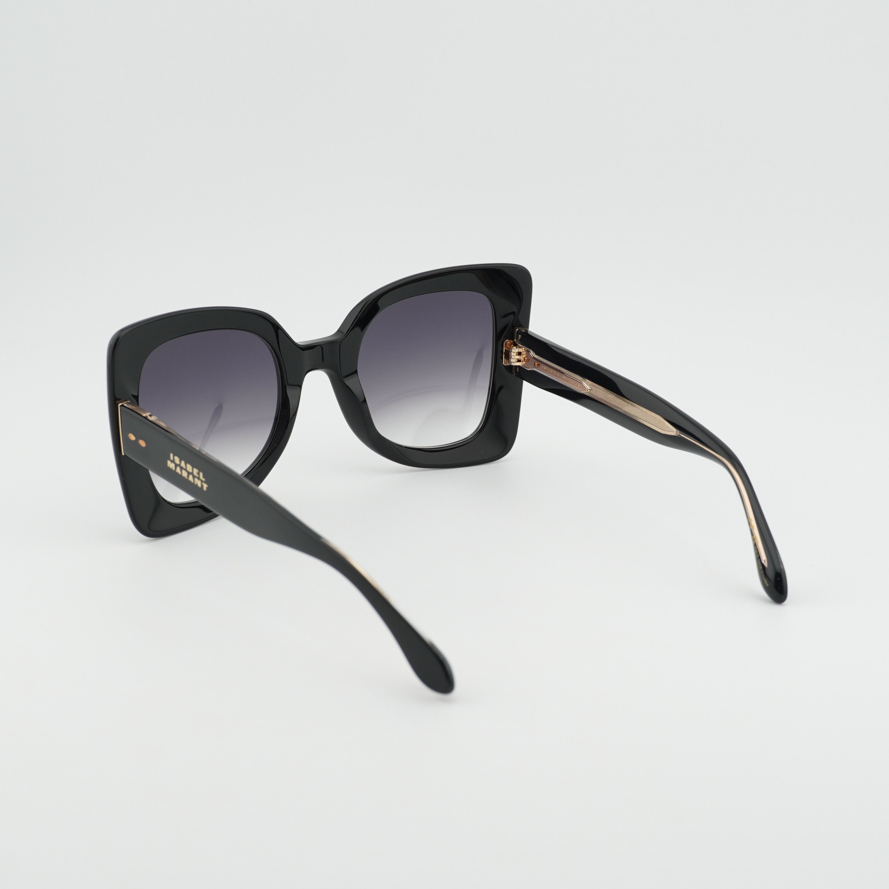 Isabel Marant Isabel Marant IM 0120/S 0807 9O Sunglasses Black Square Size ONE SIZE - 3 Thumbnail