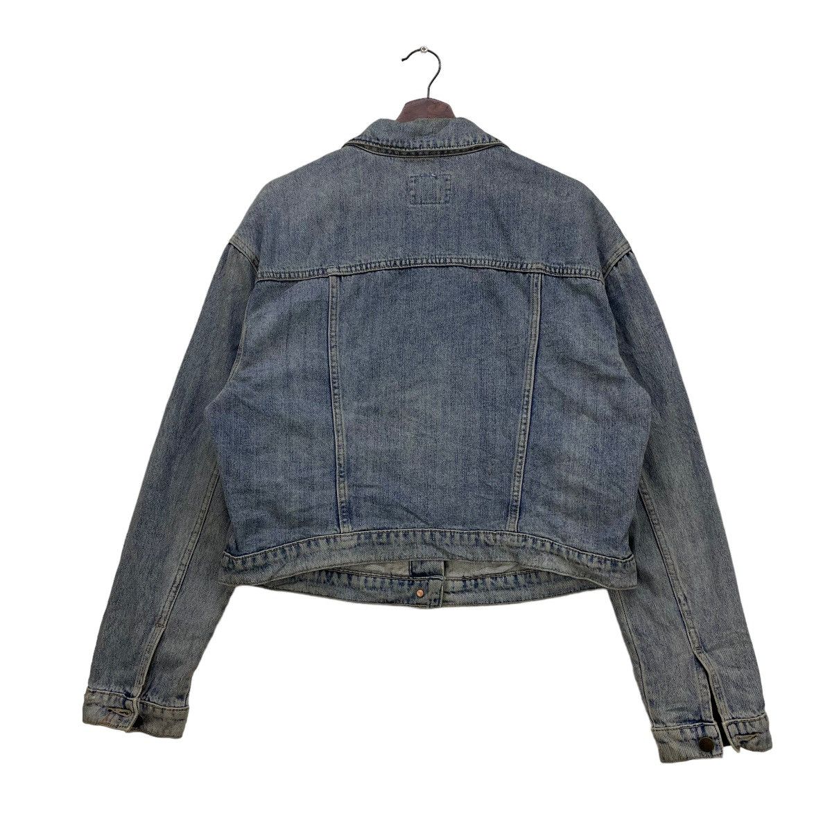 Japanese Brand Old Navy Splash Painting Denim Jacket Size M / US 6-8 / IT 42-44 - 2 Thumbnail