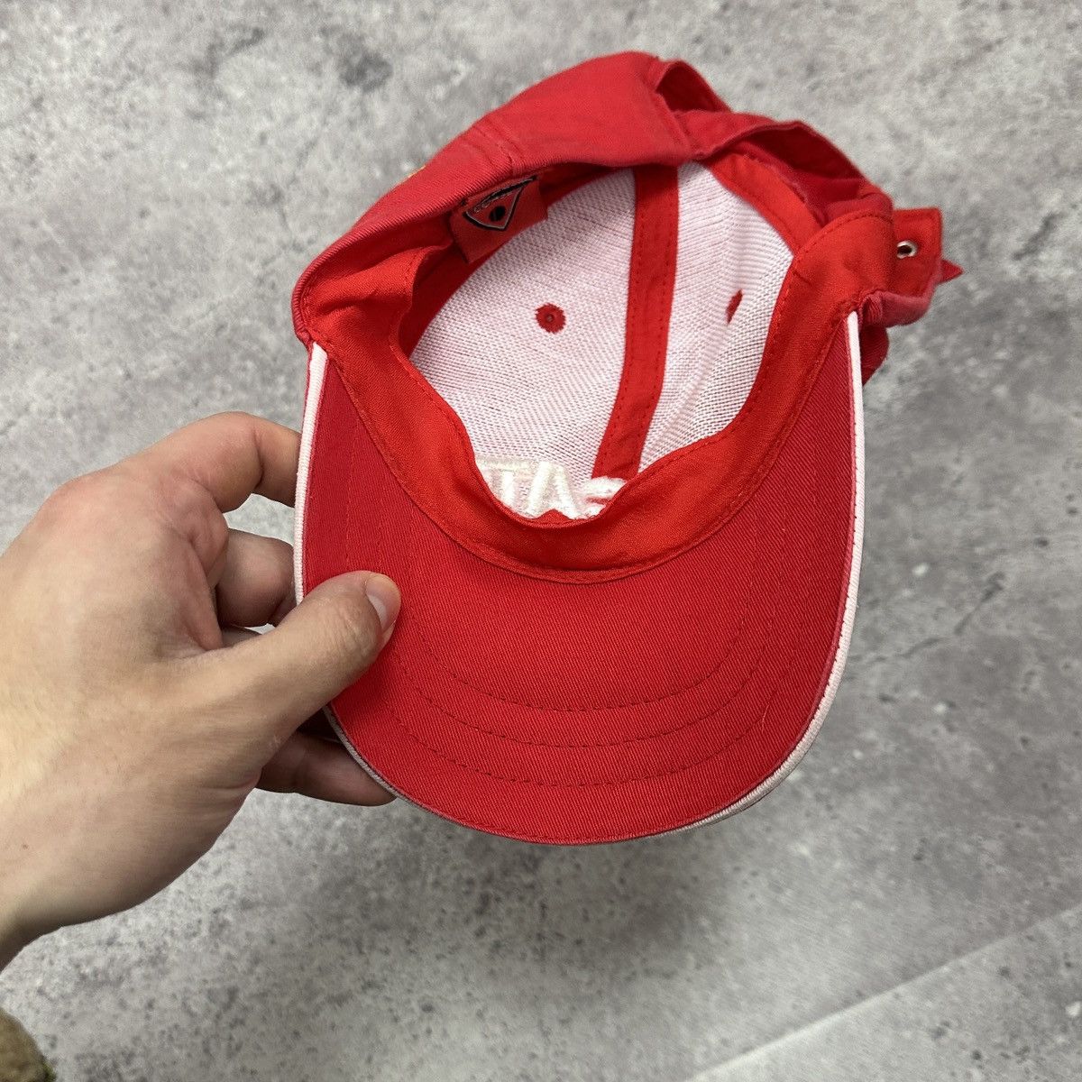 Formula 1 Vintage 90s Racing Ducati Formula 1 cap Advance Bridgestone Size ONE SIZE - 4 Thumbnail