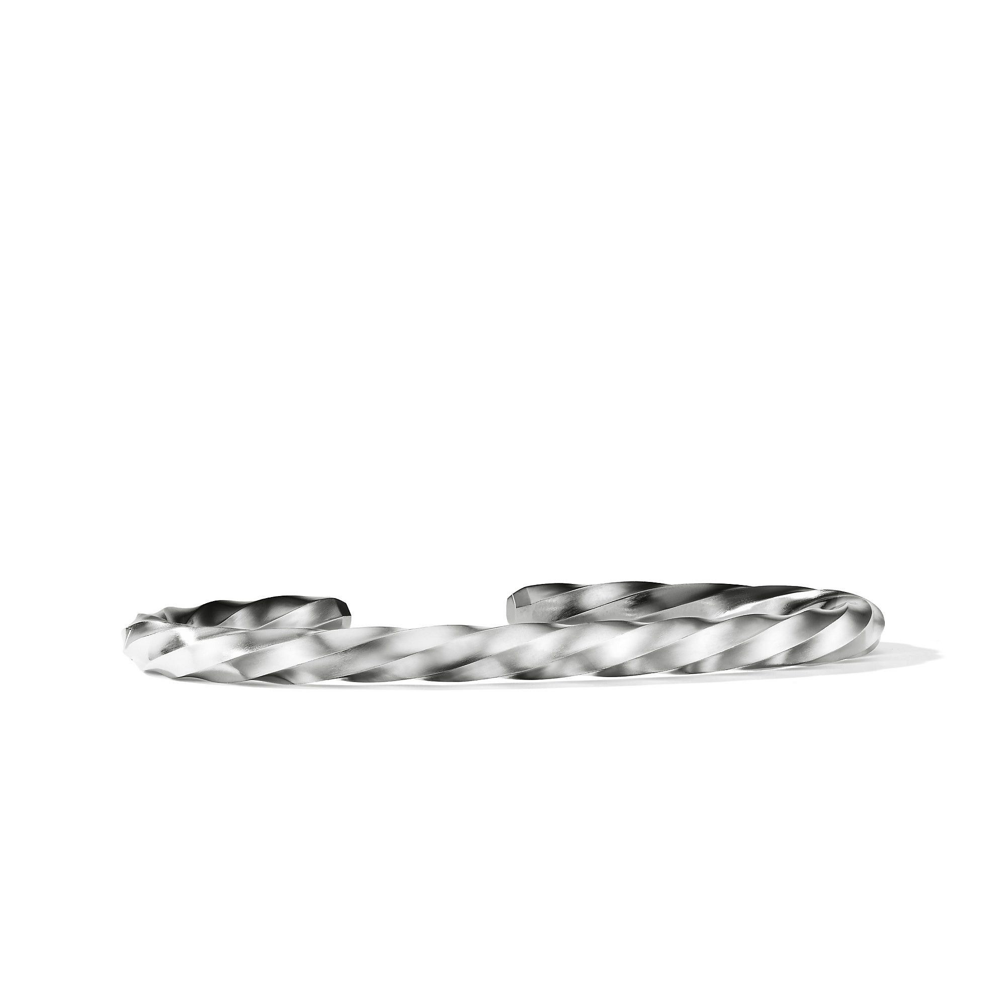 David Yurman o1w1db10526 B25585M /Size: L/Edge Cuff Bracelet in Silver Size ONE SIZE - 1 Thumbnail