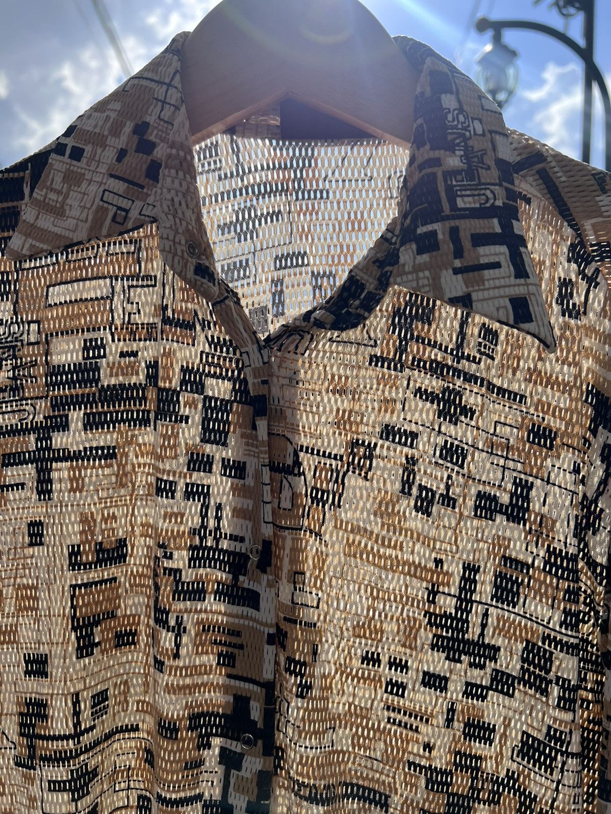 Fendi Fendi Monogram 90s Shirt Button Ups Size US M / EU 48-50 / 2 - 2 Thumbnail