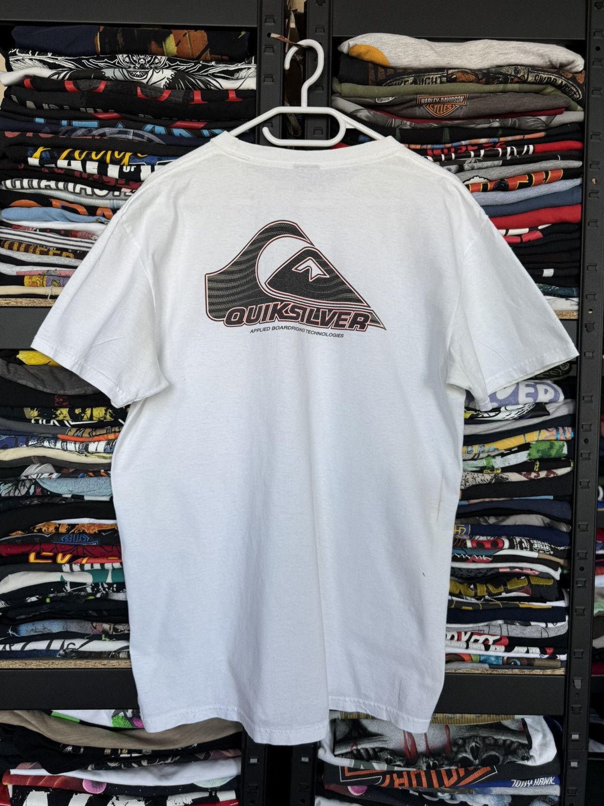 Quicksilver Quicksilver big logo tee Size US M / EU 48-50 / 2 - 2 Thumbnail