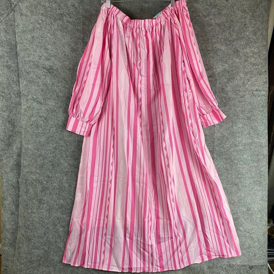 Other FHQ Collection Dress 2XL Women's NWD Pink Polyester Adults Size XXL / US 16-18 / IT 52-54 - 6 Thumbnail