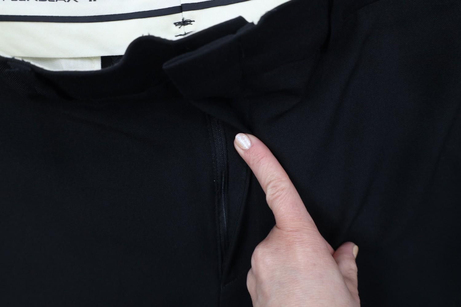 Vintage Vintage 90s Streetwear Flared Wide Leg Chino Pants Black Size US 36 / EU 52 - 7 Thumbnail