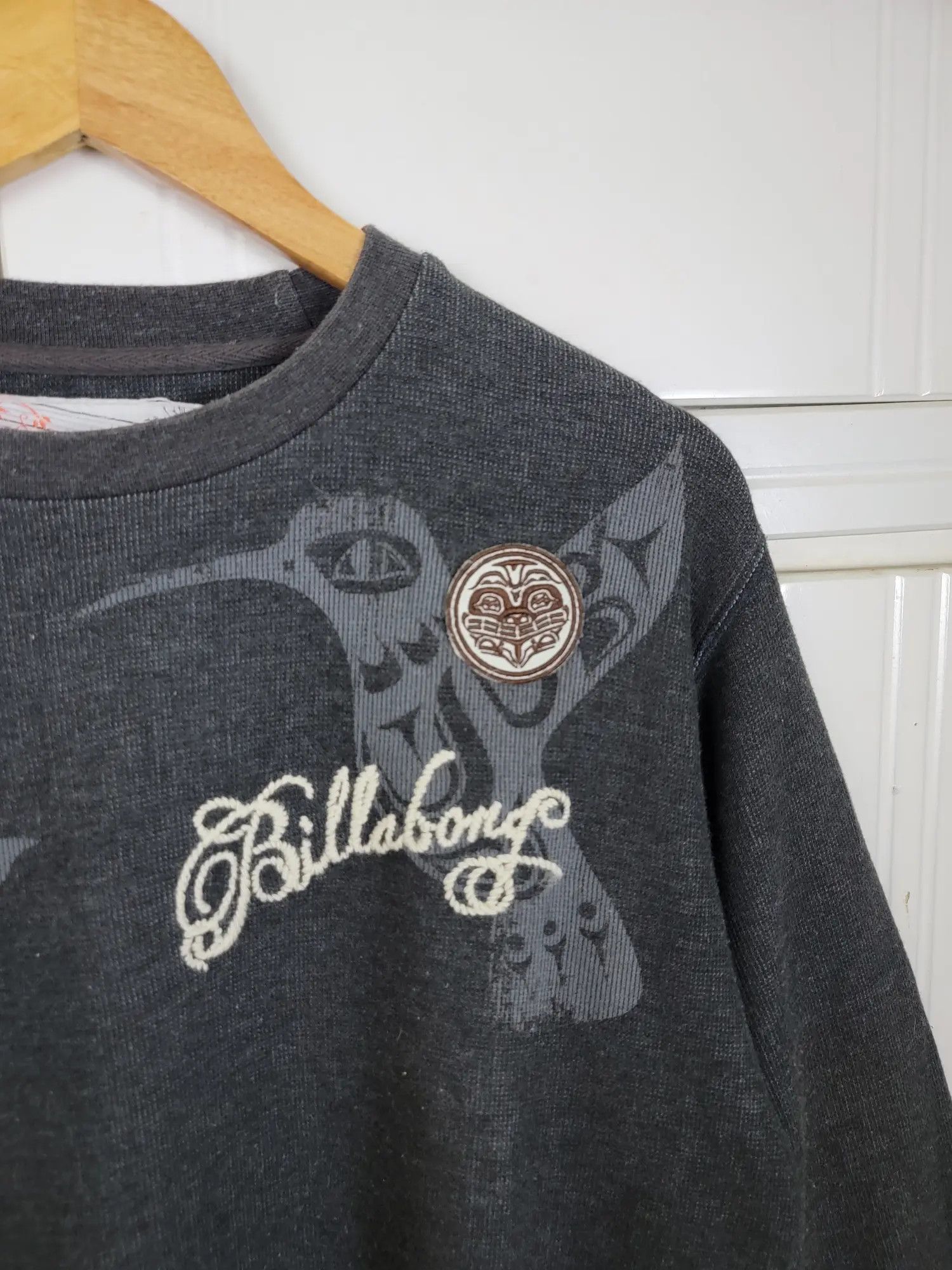 Billabong × Vintage Vintage Billabong Sweatshirt Size US L / EU 52-54 / 3 - 4 Thumbnail