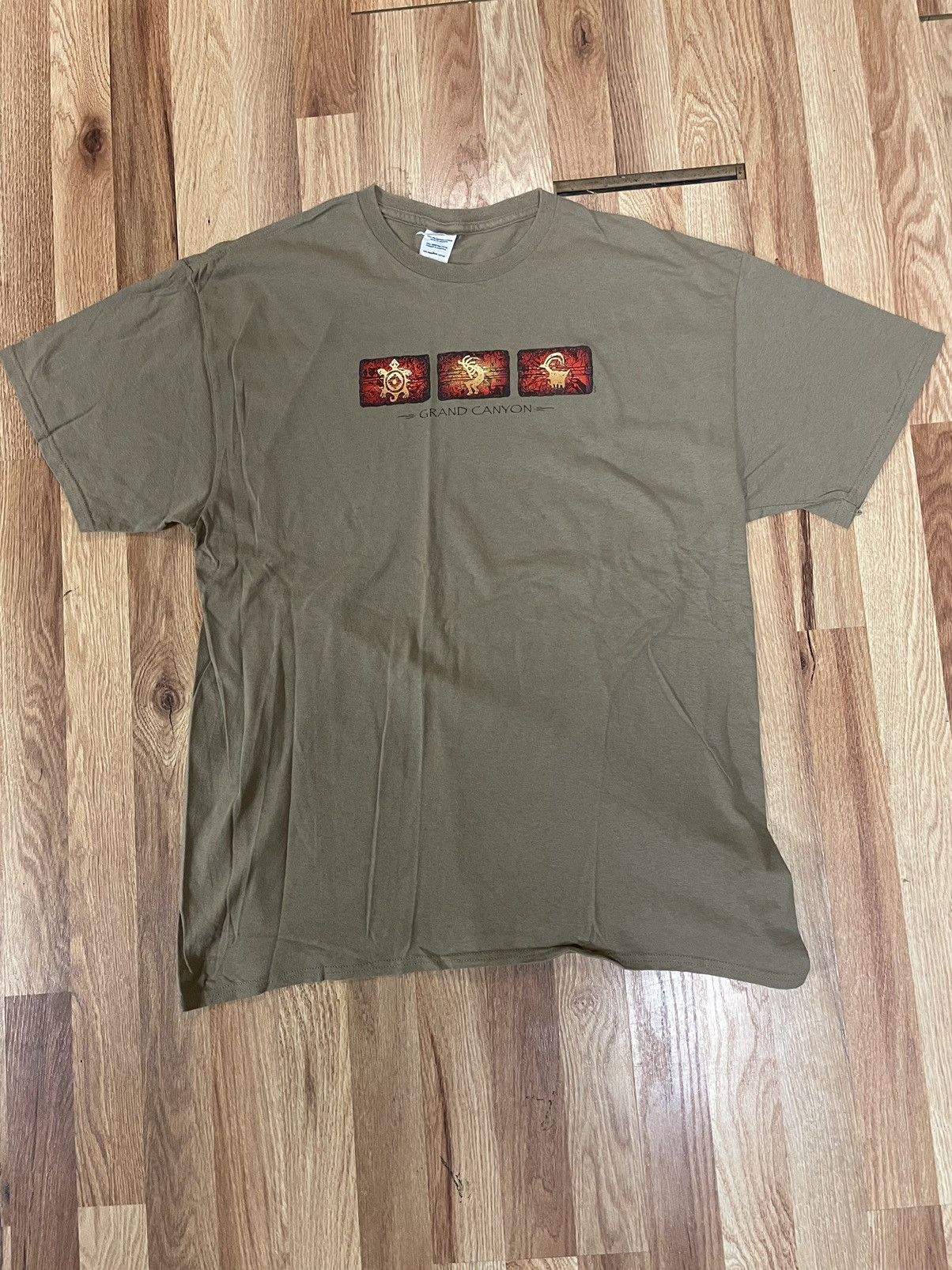 Tribal Streetwear × Vintage Vintage 90’s Y2K Tribal Grand Canyon Tee Size US XL / EU 56 / 4 - 1 Thumbnail