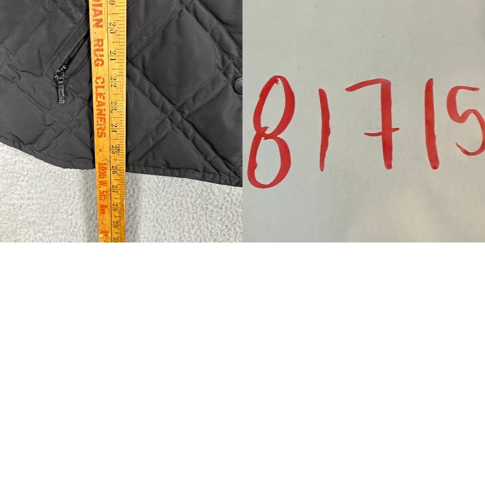 Eddie Bauer Eddie Bauer Jacket Goose Down Womens Medium Black Full Zip Quilted Pockets Zipper Front Button Snaps Size M / US 6-8 / IT 42-44 - 8 Thumbnail