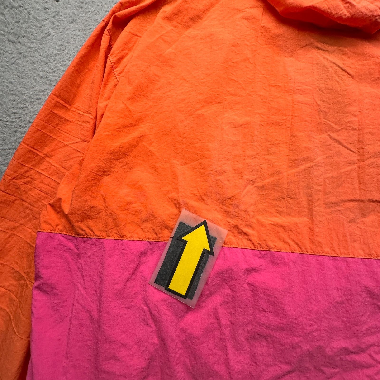B.U.M Equipment Vintage 90s BUM Equipment Orange Windbreaker Jacket Mens XL Size US XL / EU 56 / 4 - 8 Thumbnail
