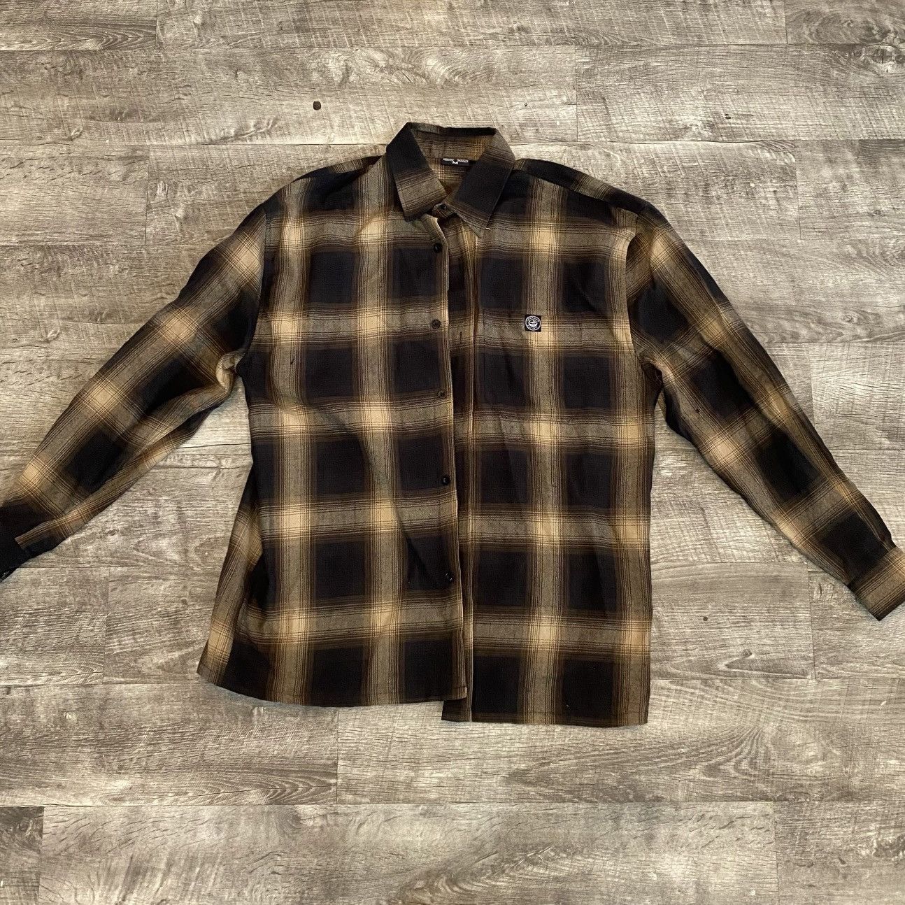 Other Lowrider Flannel button front Oxford shirt men size: Medium Size US M / EU 48-50 / 2 - 1 Thumbnail