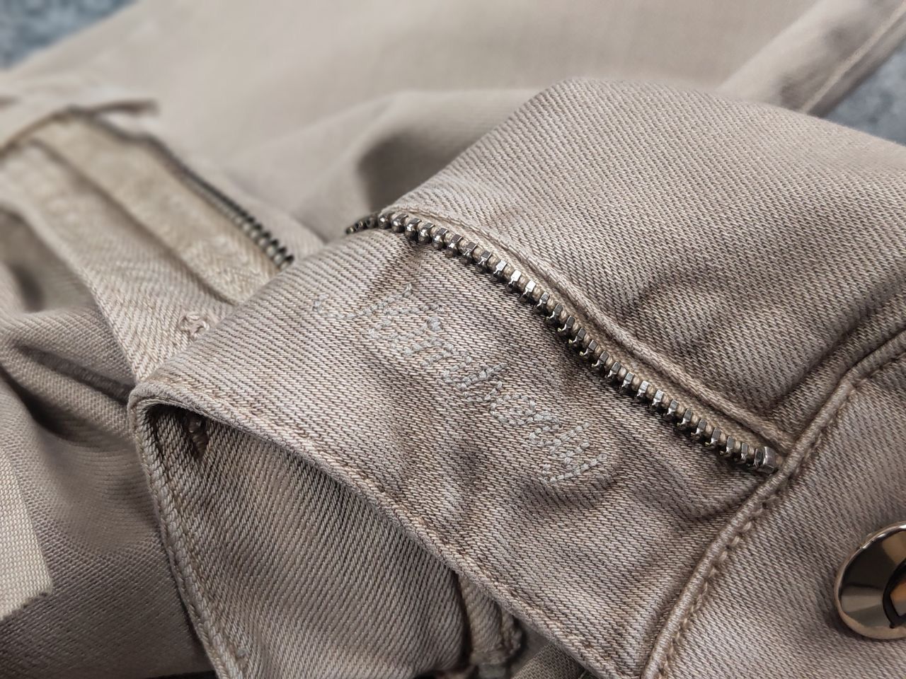 Jacob Cohen Jacob Cohen Italy Design kimberly Slim Fit beige denim Jeans Size 30" / US 8 / IT 44 - 17 Thumbnail