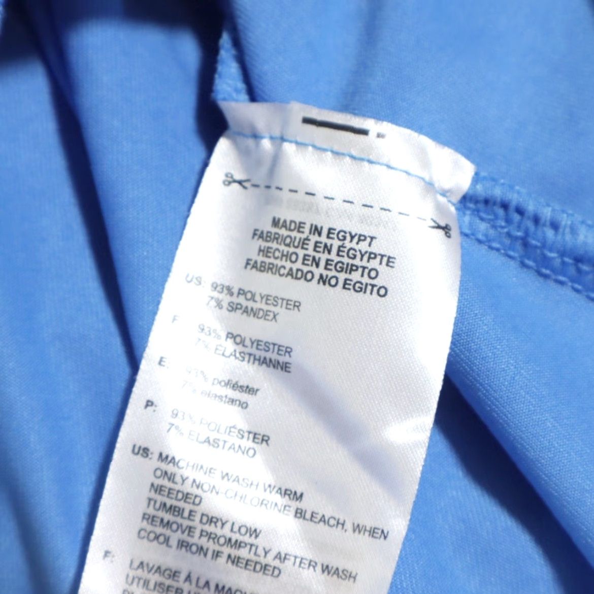 Adidas Adidas Golf Ultimate Stretch Solid Polo Shirt Blue Women's L Shirt Size L / US 10 / IT 46 - 7 Thumbnail