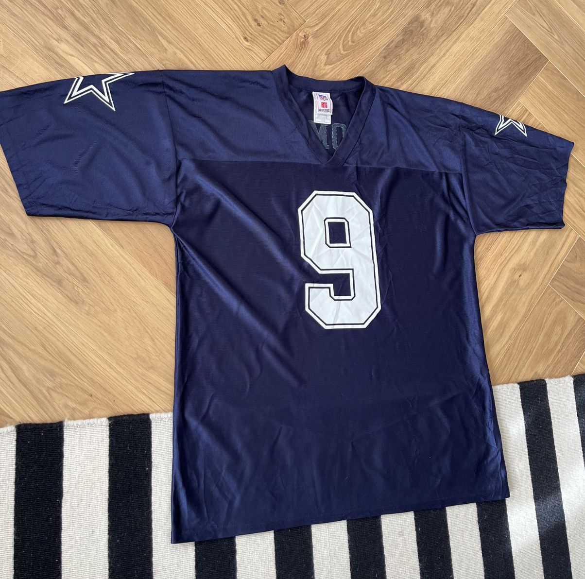 Nike Tony Romo #9 Dallas Cowboys navy blue football jersey Size L Size US L / EU 52-54 / 3 - 3 Thumbnail