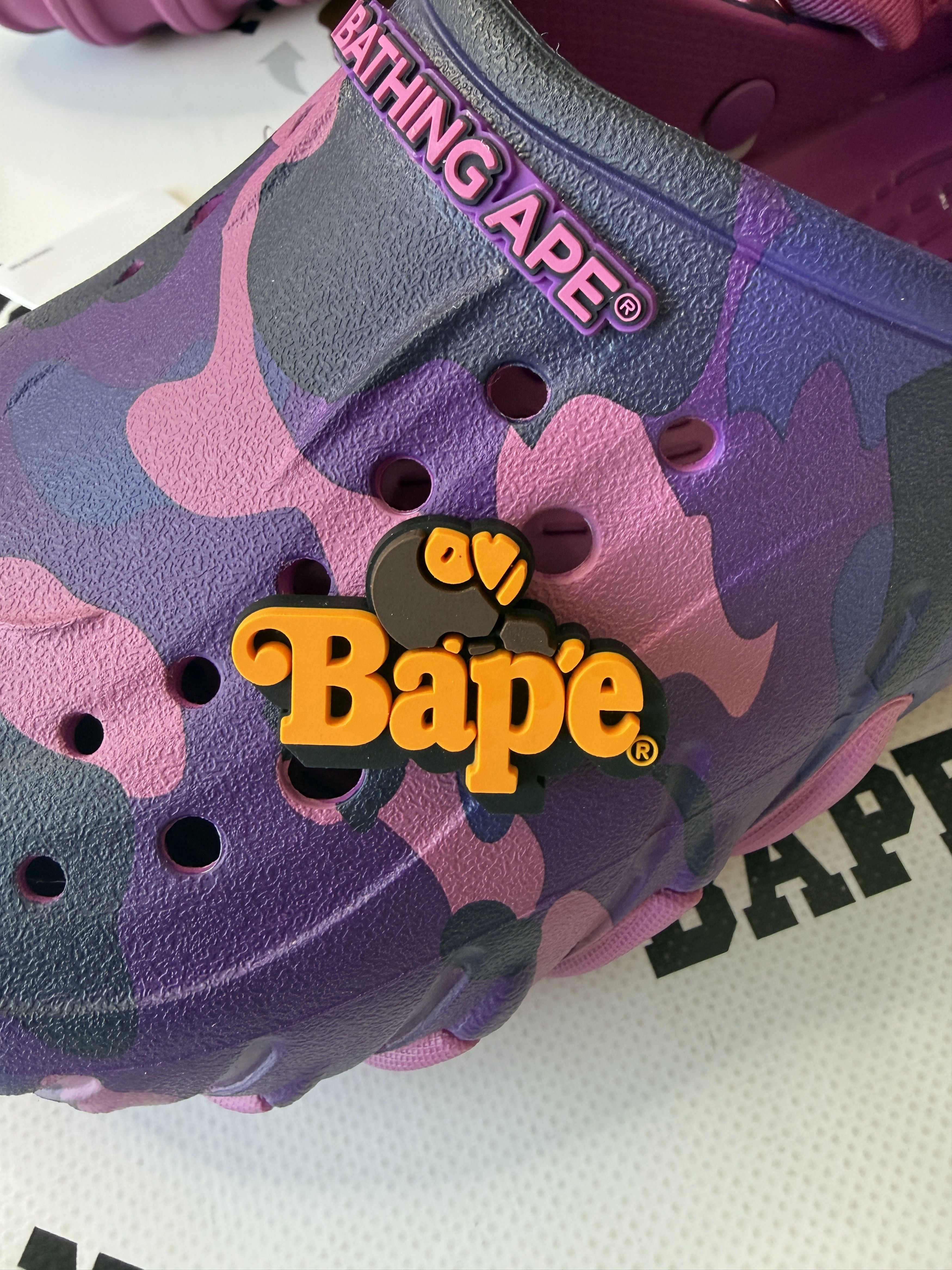 Bape × Crocs BAPE X CROCS ECHO PURPLE Size US 10 / EU 43 - 5 Thumbnail