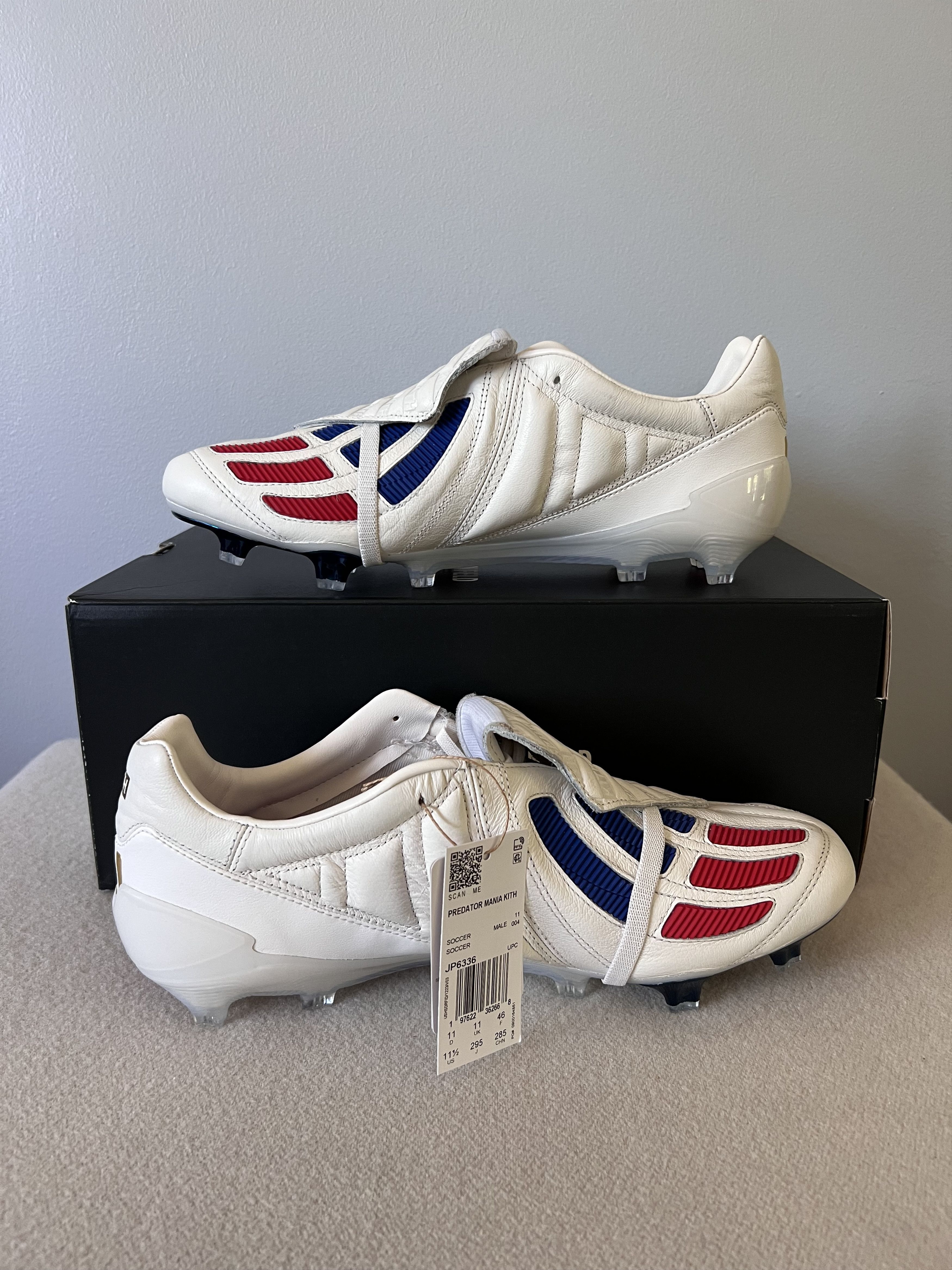 Adidas × Kith Kith Adidas Football Predator Mania Cleats in White Size US 11.5 / EU 44-45 - 3 Thumbnail