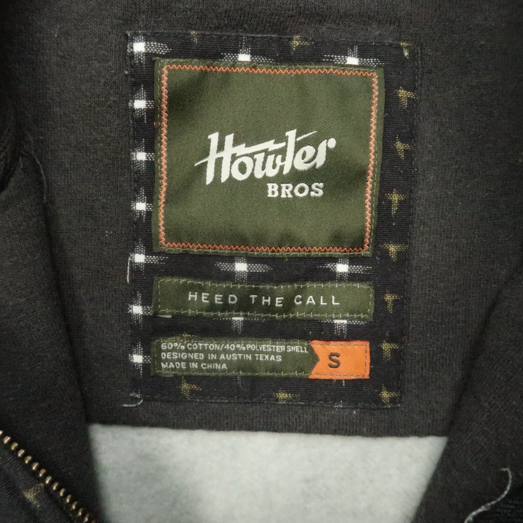 Howler Brothers Howler Brothers Hoodie Mens Small Gray Shaman Full Zip Pockets Size US S / EU 44-46 / 1 - 3 Thumbnail
