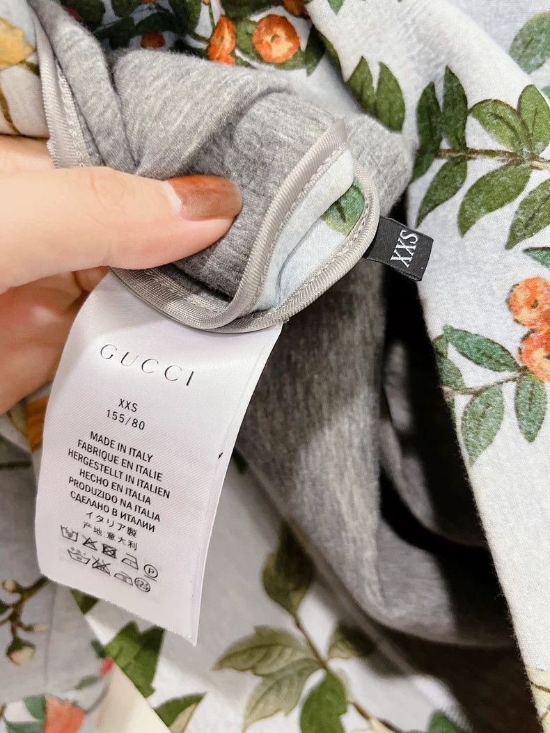 Gucci Gucci Flower and bird print sweatshirt top pullover 2504-Ne Size XXS / US 00 / IT 34 - 8 Thumbnail