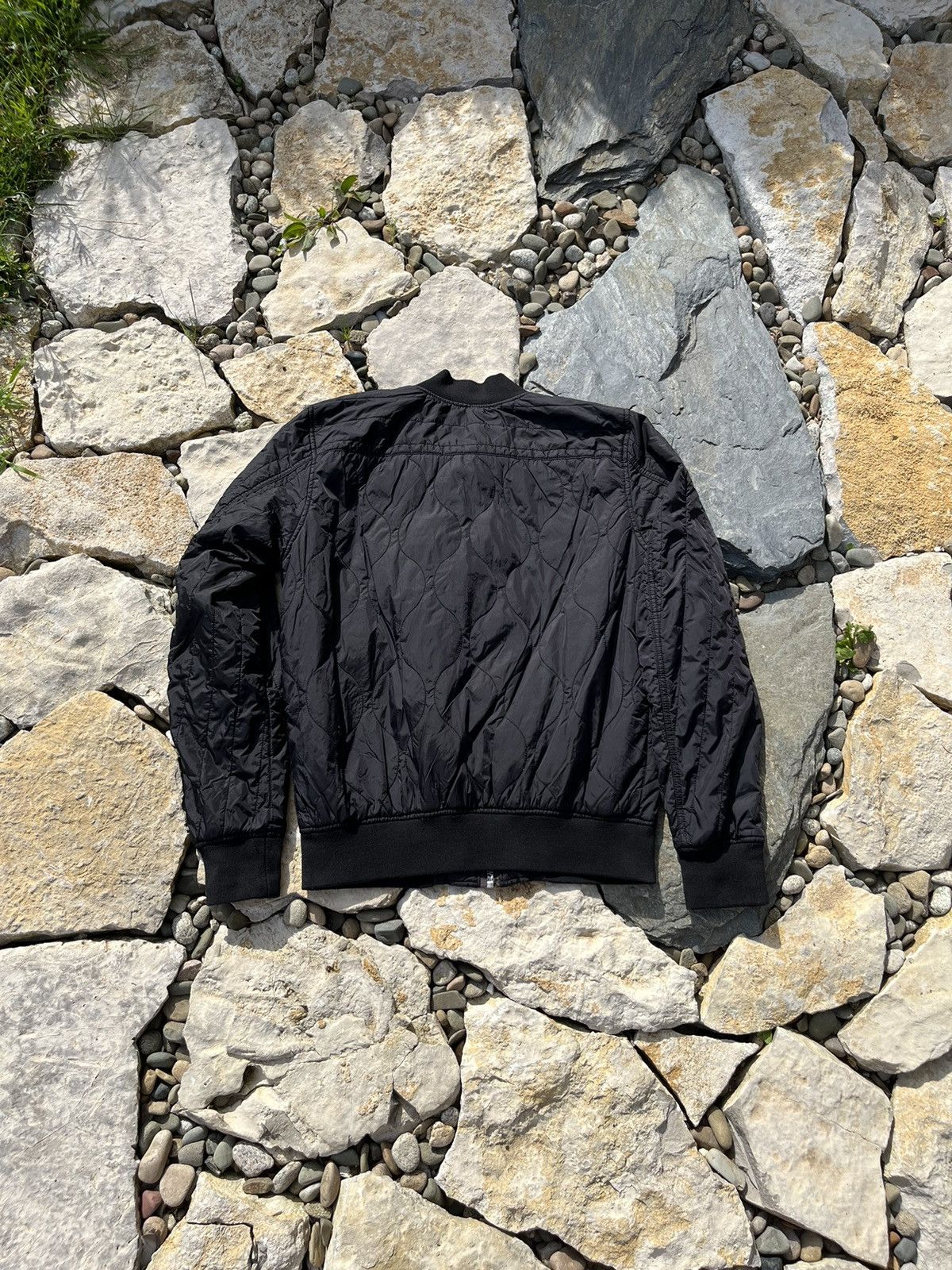 Diesel × Vintage Diesel vintage y2k bomber nylon jacket Avant Garde Size US M / EU 48-50 / 2 - 24 Thumbnail