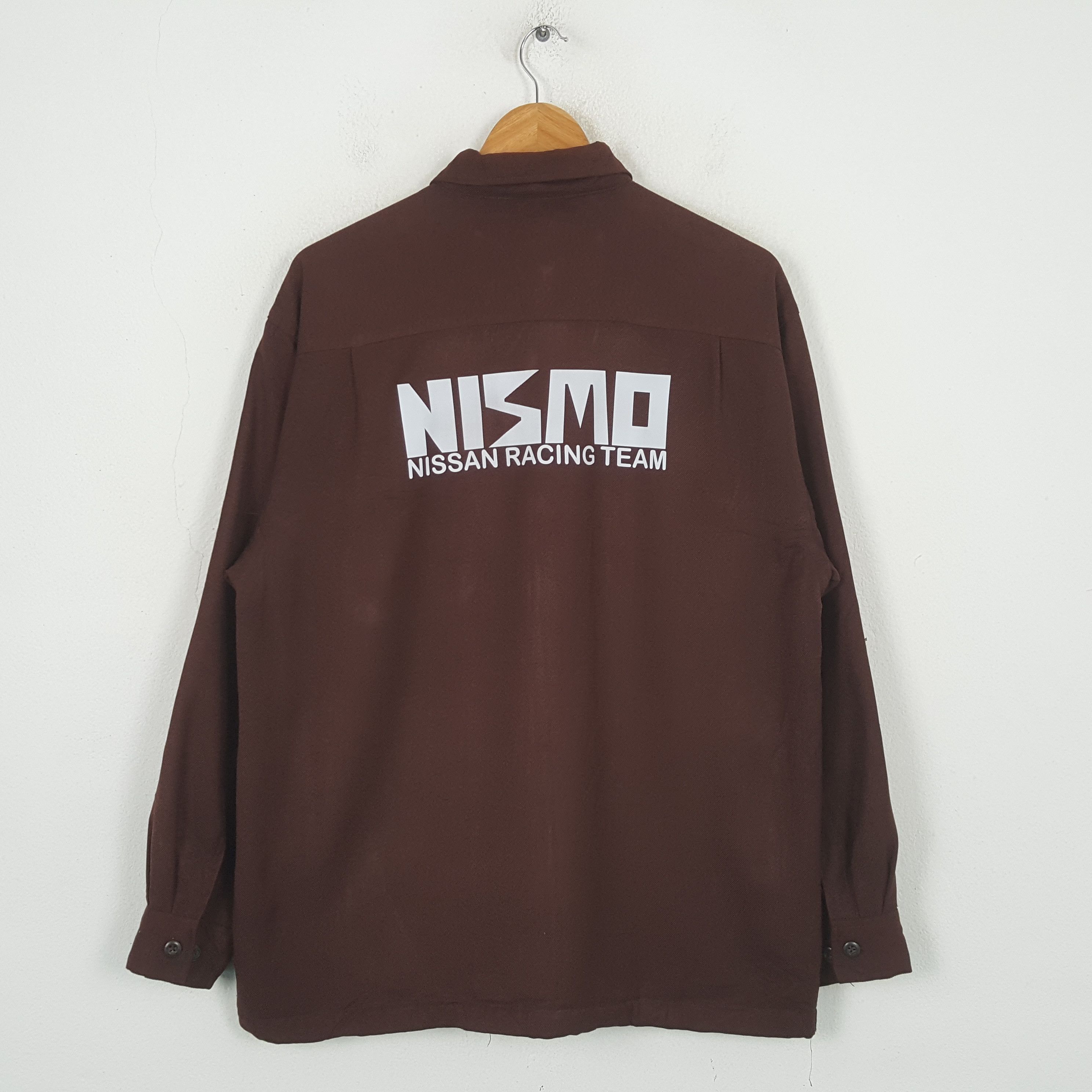 Nissan Vintage Dunlop Nismo Nissan Racing Team Custom Jacket RR30 Size US L / EU 52-54 / 3 - 1 Thumbnail