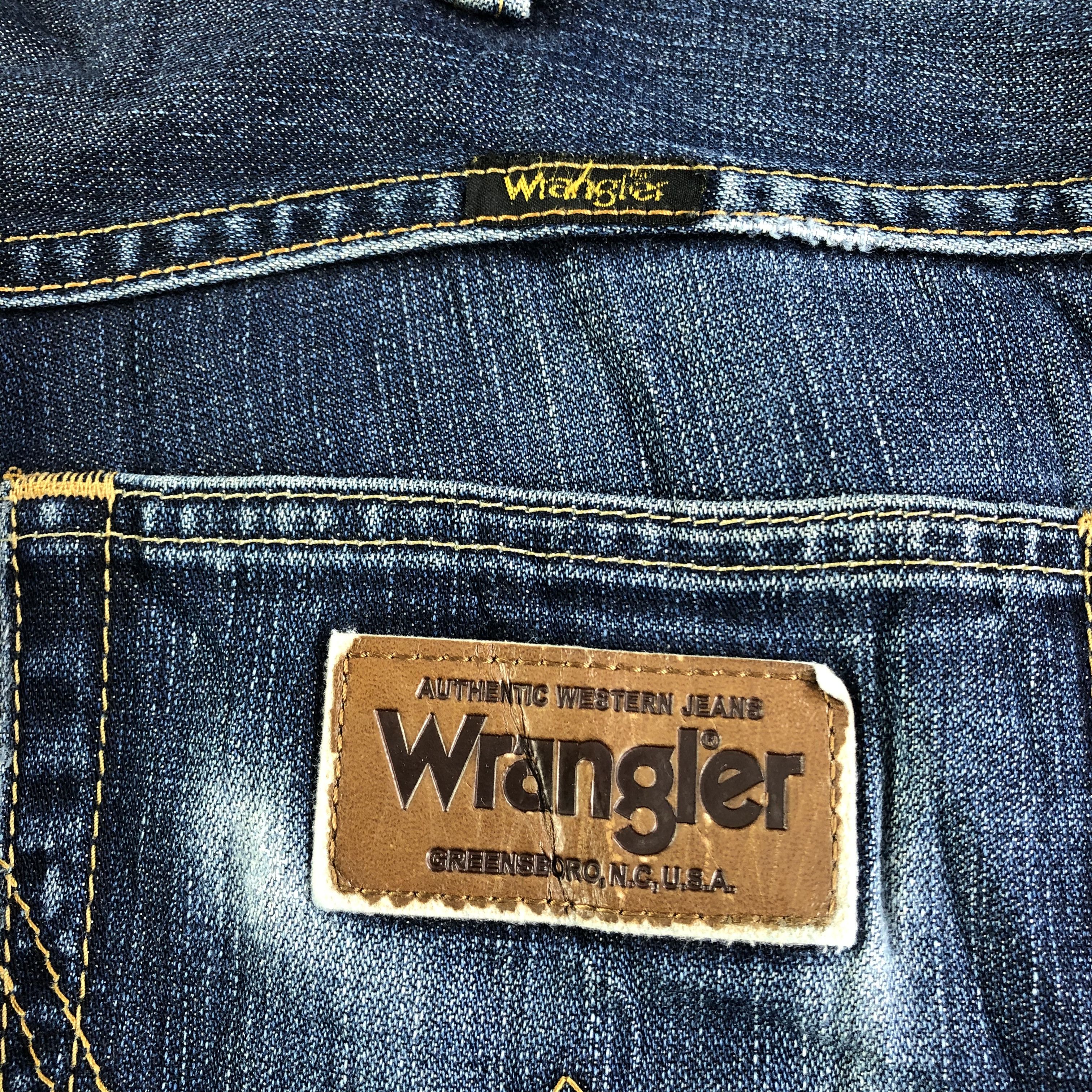 Vintage × Wrangler Vintage Blue Wash Wrangler Jeans-JM3239 Size US 37 - 6 Thumbnail
