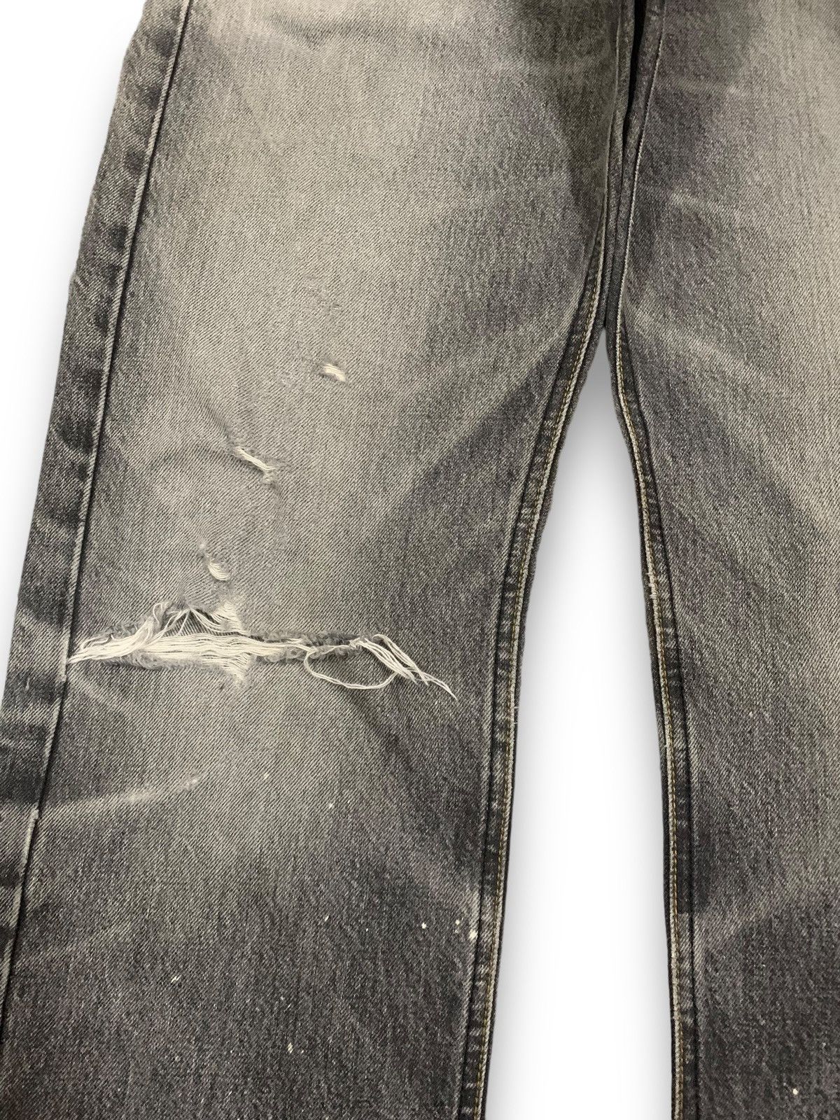 Paul Smith Vintage Paul Smith Faded Classic Fit Distressed Grunge Jeans Size US 30 / EU 46 - 9 Thumbnail
