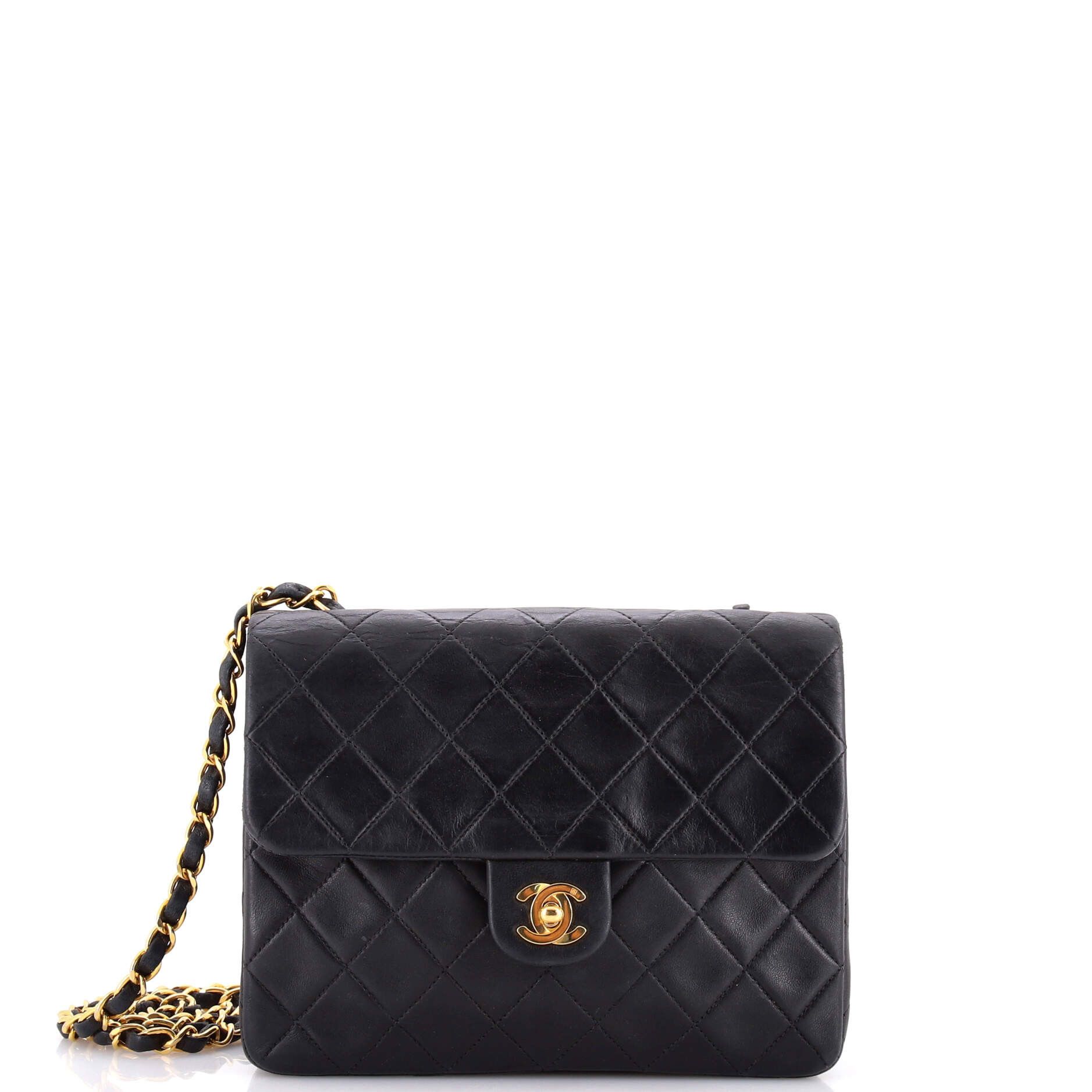 Chanel Vintage Square Classic Flap Bag Size ONE SIZE - 1 Thumbnail