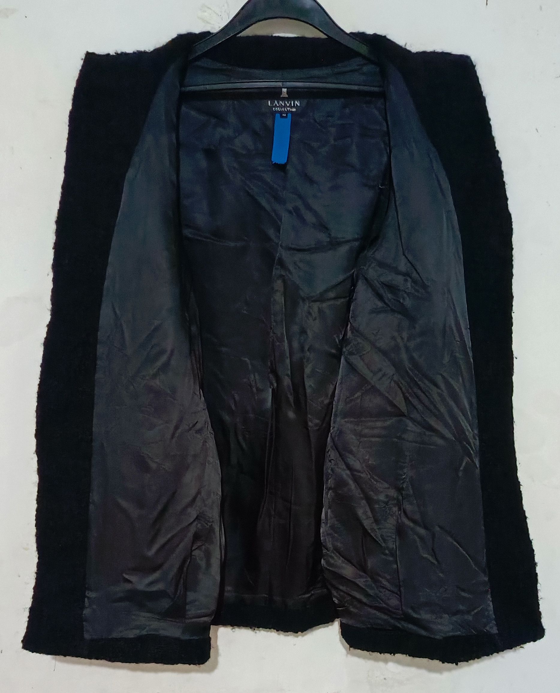 Lanvin 🇯🇵Lanvin Collection Wool Coat Without Front Buttons / Zip Size US M / EU 48-50 / 2 - 3 Thumbnail