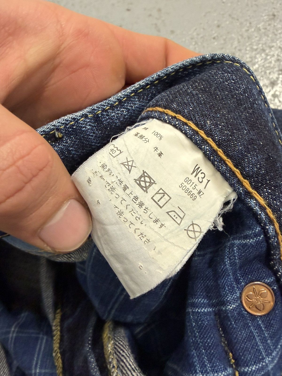 Momotaro Jeans Momotaro Selvedge Jeans Size US 31 - 11 Thumbnail