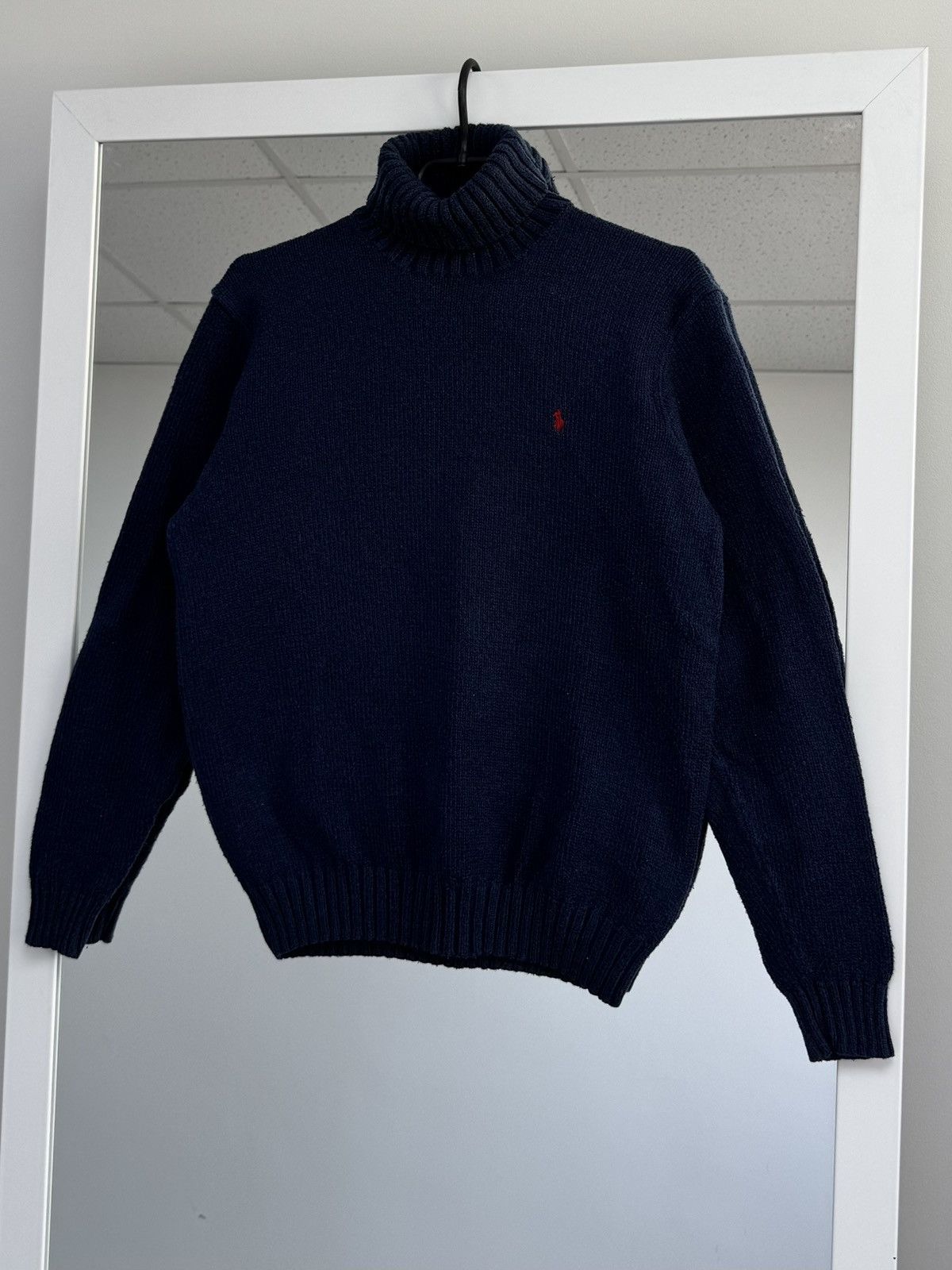 Polo Ralph Lauren Vintage Polo Ralph Lauren Sweater Cotton RL Rare Blue Mens L Size US L / EU 52-54 / 3 - 2 Thumbnail
