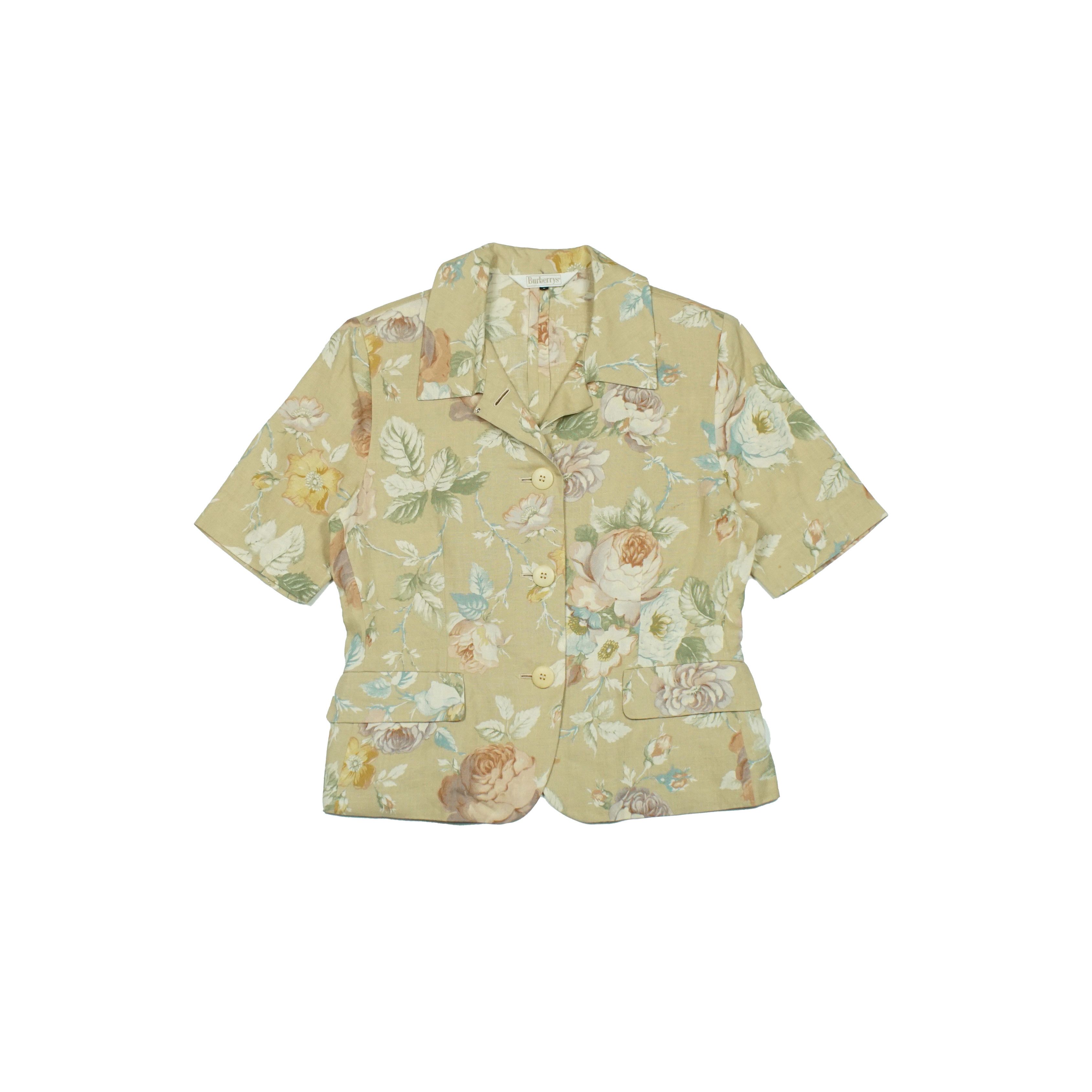Burberry *NoTariff Burberry Floral Top Size ONE SIZE - 1 Thumbnail