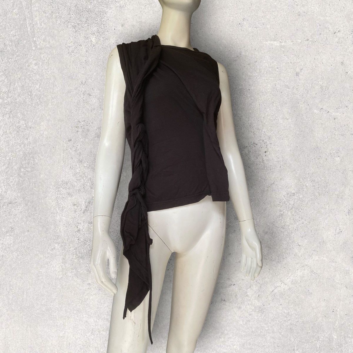 Comme des Garcons Vintage SS03 Wrap Asymmetric Knot T Shirt Size M / US 6-8 / IT 42-44 - 7 Thumbnail