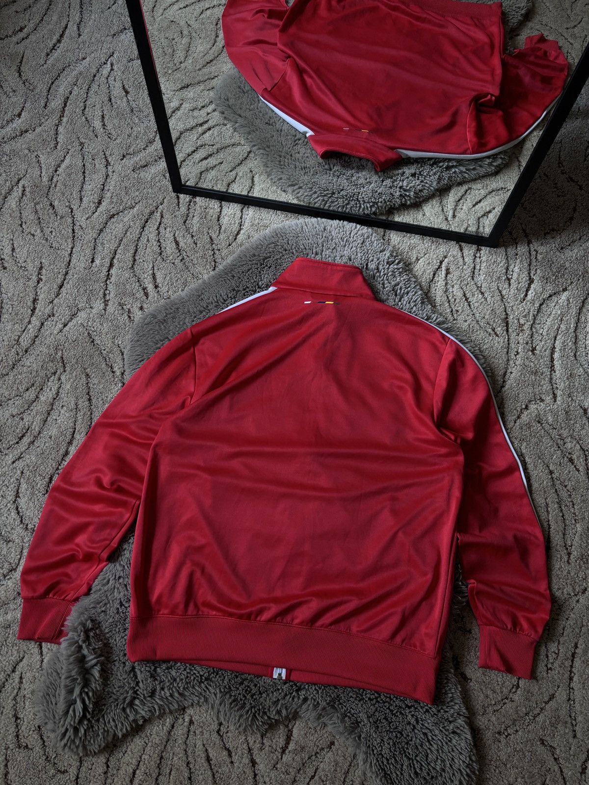 Puma × Vintage Puma Arsenal Vintage Soccer Red Track Top Size US XL / EU 56 / 4 - 2 Thumbnail