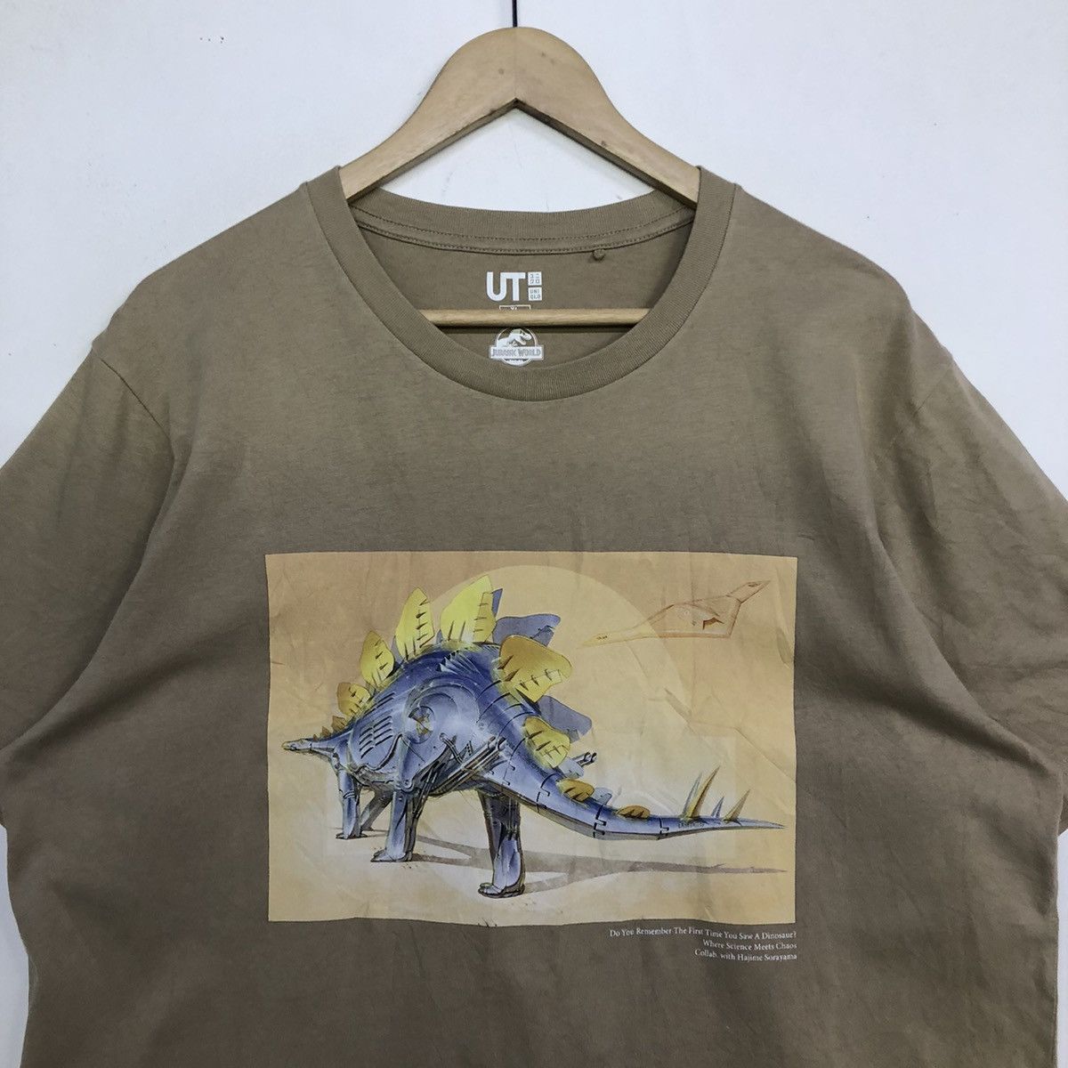 Club Sorayama × Uniqlo Uniqlo X Hajime Sorayama Jurassic World Graphic Tshirt Size US XL / EU 56 / 4 - 3 Thumbnail