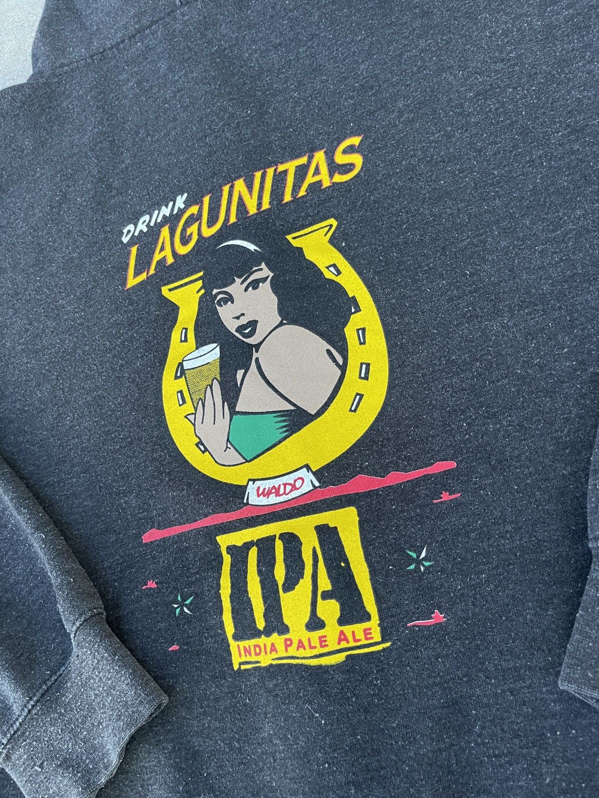 Other Lagunitas Brewery Beer Full Zipper Hoodie Size US L / EU 52-54 / 3 - 6 Thumbnail