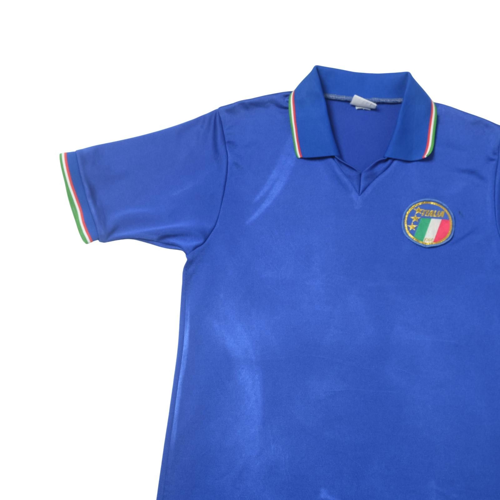 Diadora 1986/90 Italy Home Shirt Diadora (S/M) Size US M / EU 48-50 / 2 - 3 Thumbnail