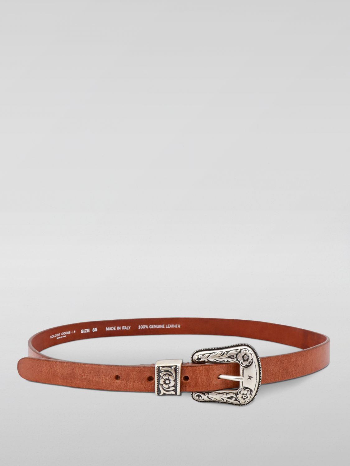 image of Golden Goose Belt Woman Brown, Women's