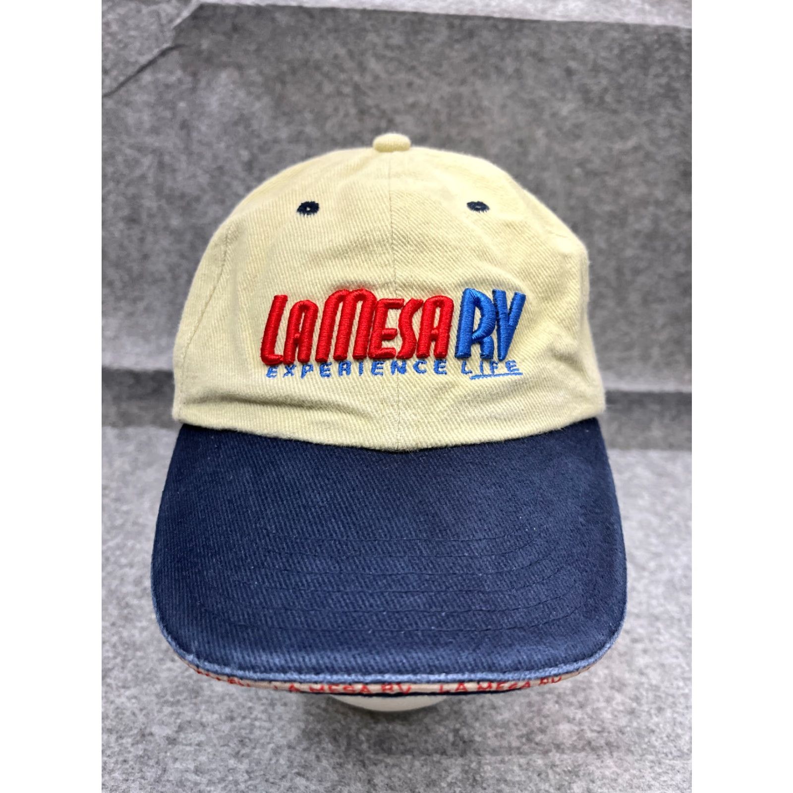 Alife La Mesa RV Hat Cap Strap Back OS Ivory Blue 100% Cotton Promo Size ONE SIZE - 2 Thumbnail