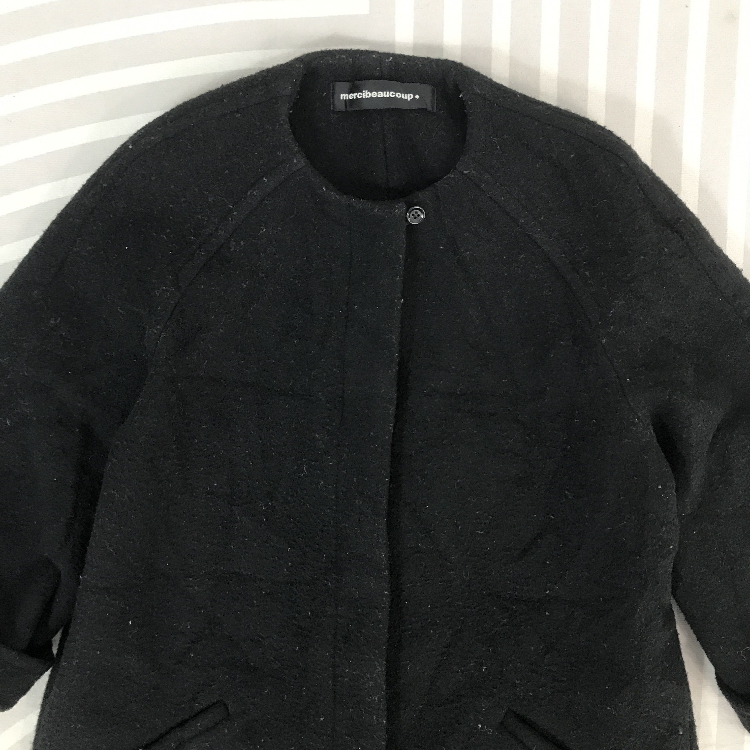 mercibeaucoup Vintage Mercibeaucoup by Issey Miyake wool Jacket Size US L / EU 52-54 / 3 - 2 Thumbnail