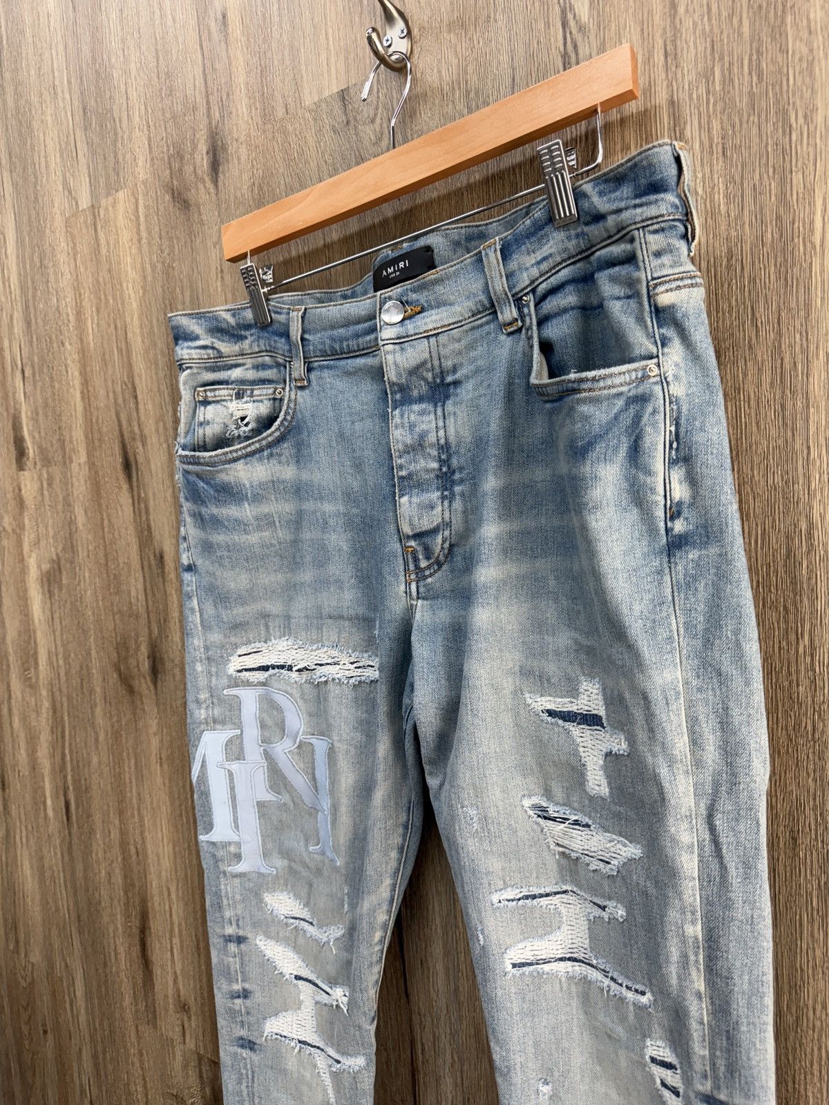 Amiri Amiri Staggered Denim Jeans Size US 36 / EU 52 - 4 Thumbnail